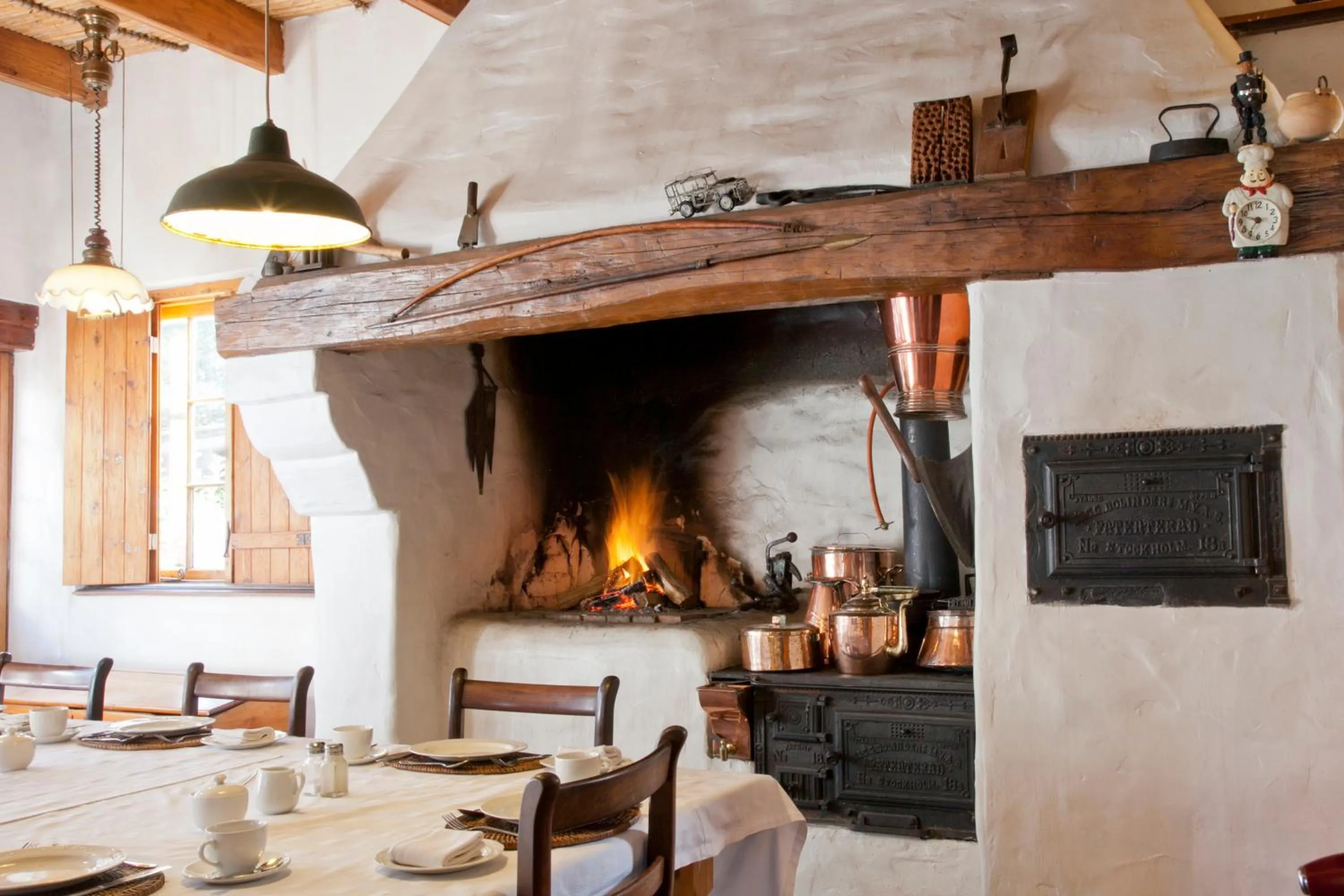Dining area in Oude Wellington Estate