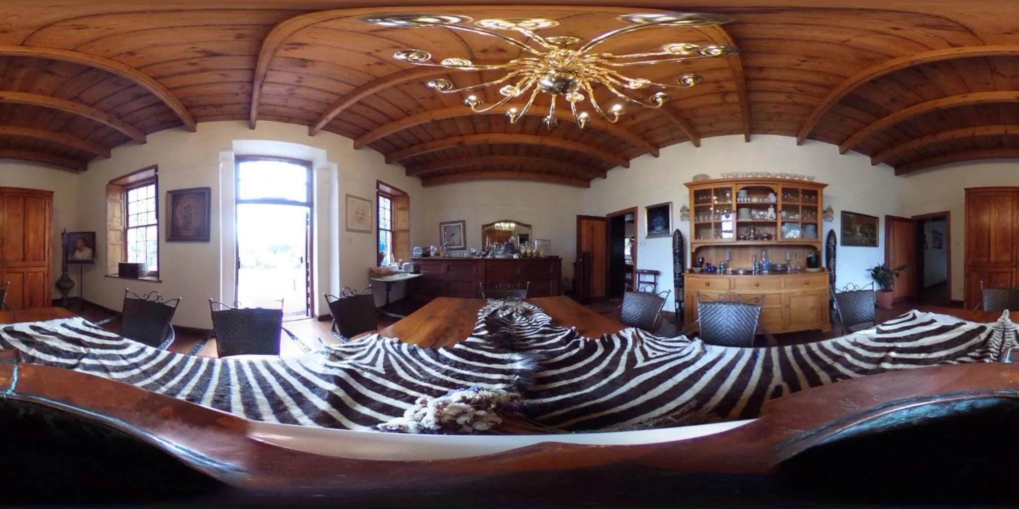 Dining area in Oude Wellington Estate