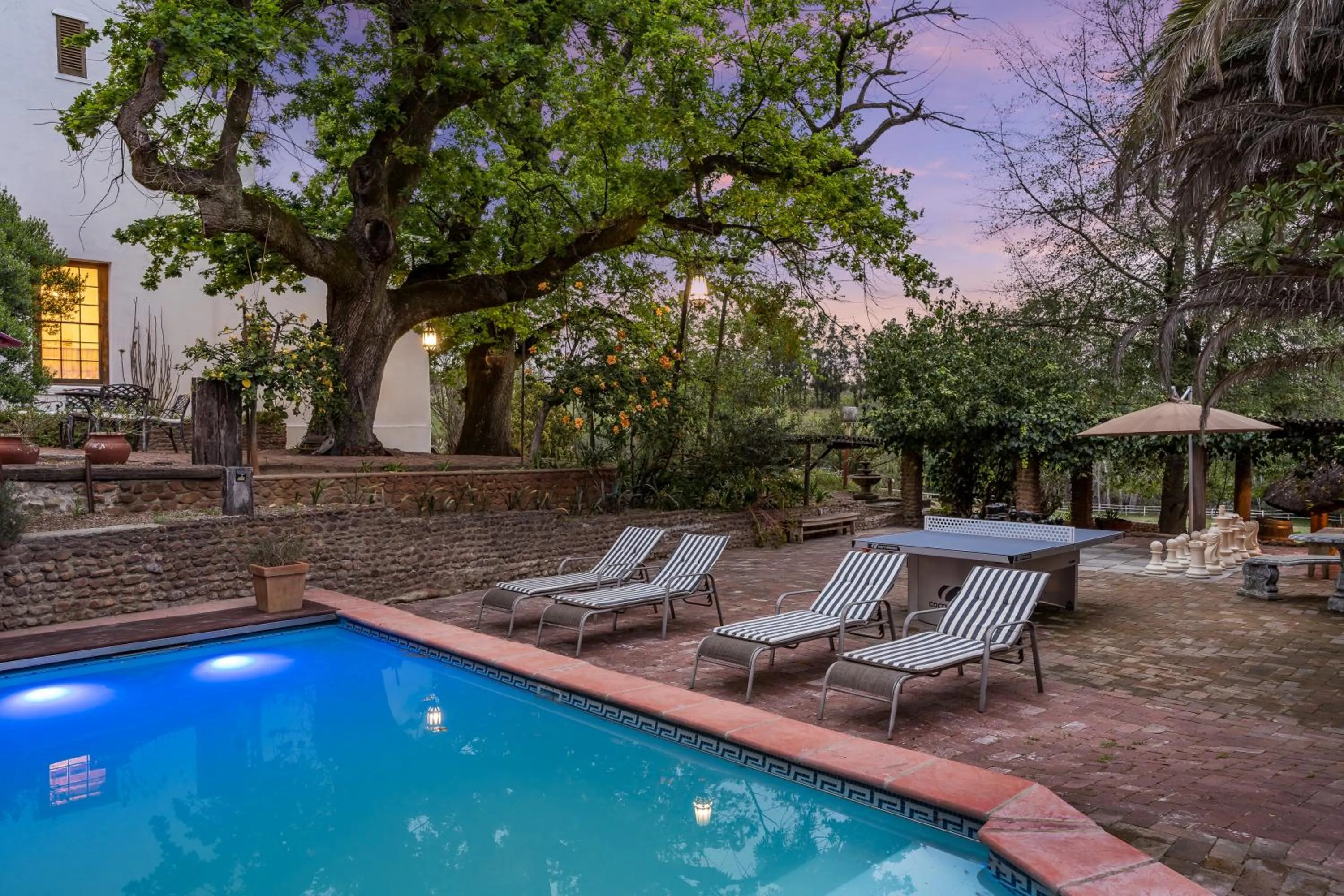 Swimming pool in Oude Wellington Estate