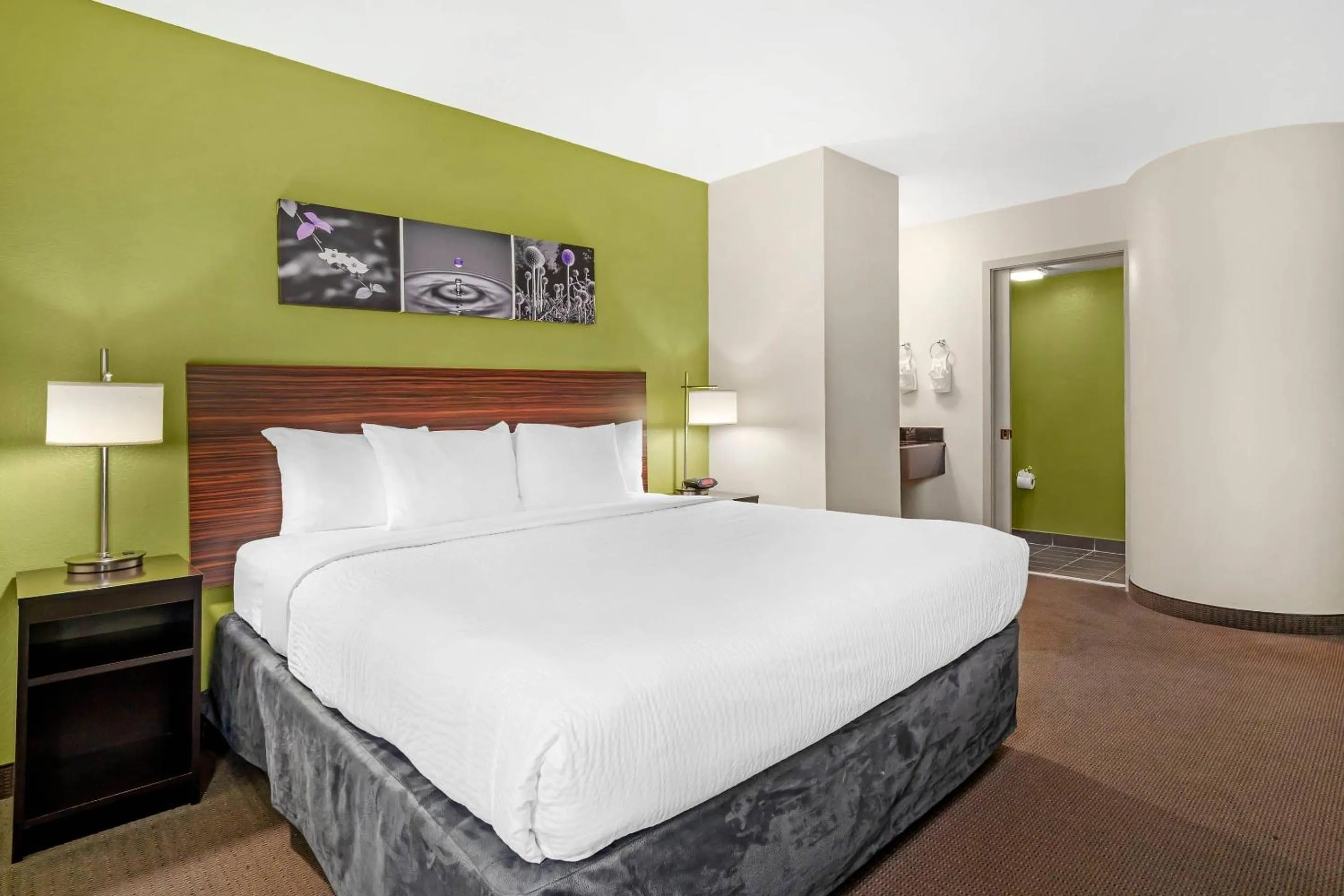 Bedroom, Bed in Sleep Inn Baton Rouge East I-12