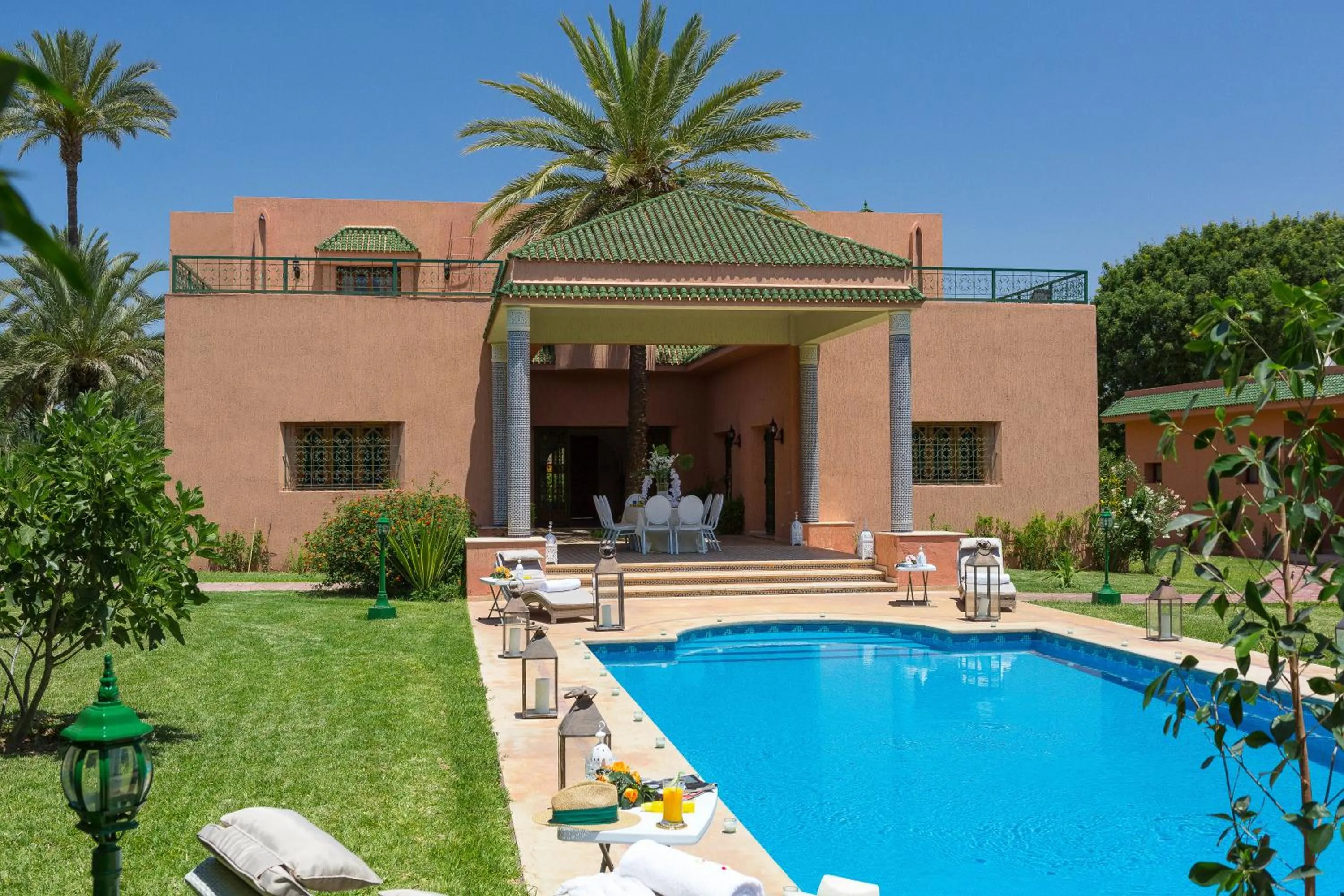 Patio in Domaine Rosaroum