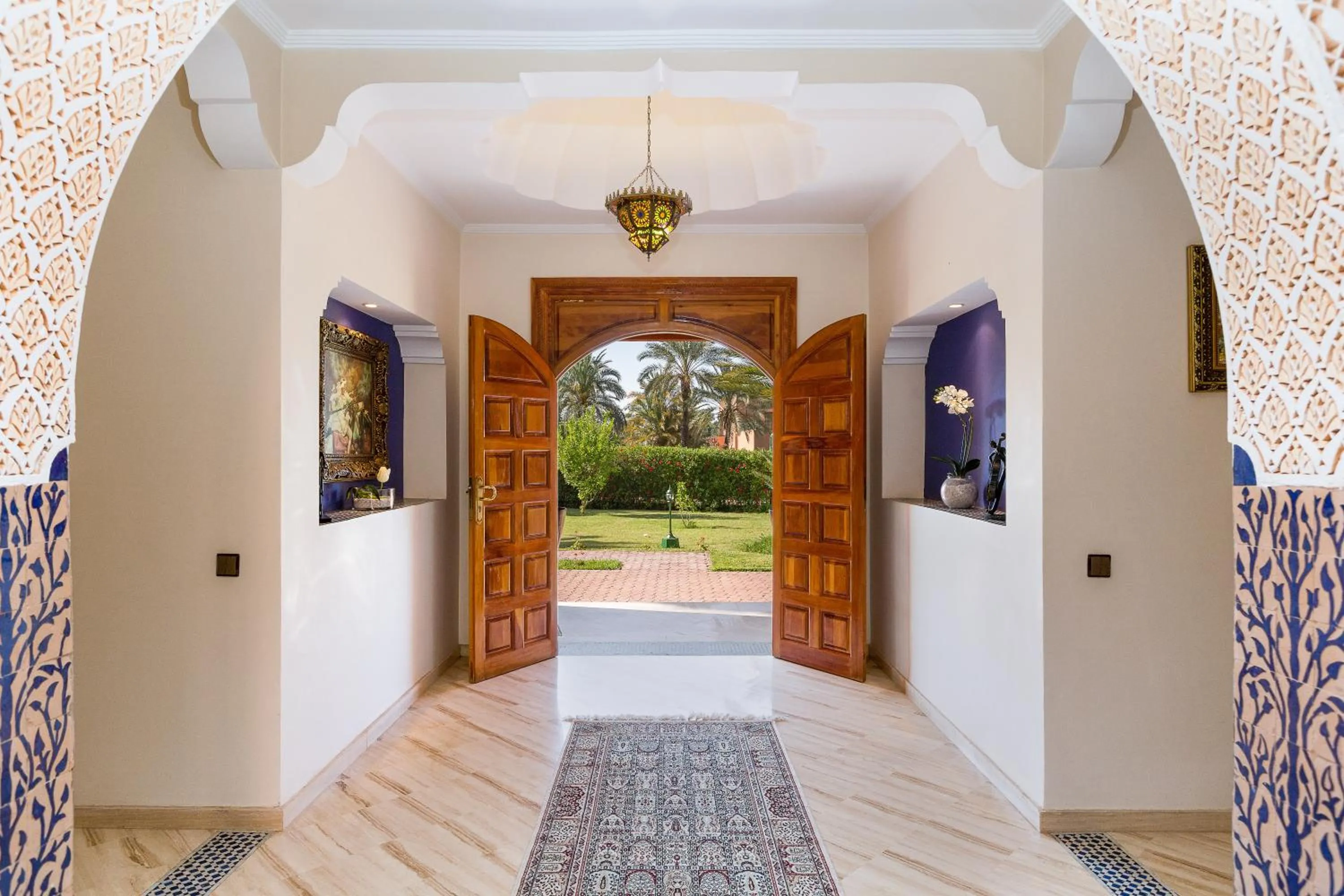 Patio in Domaine Rosaroum