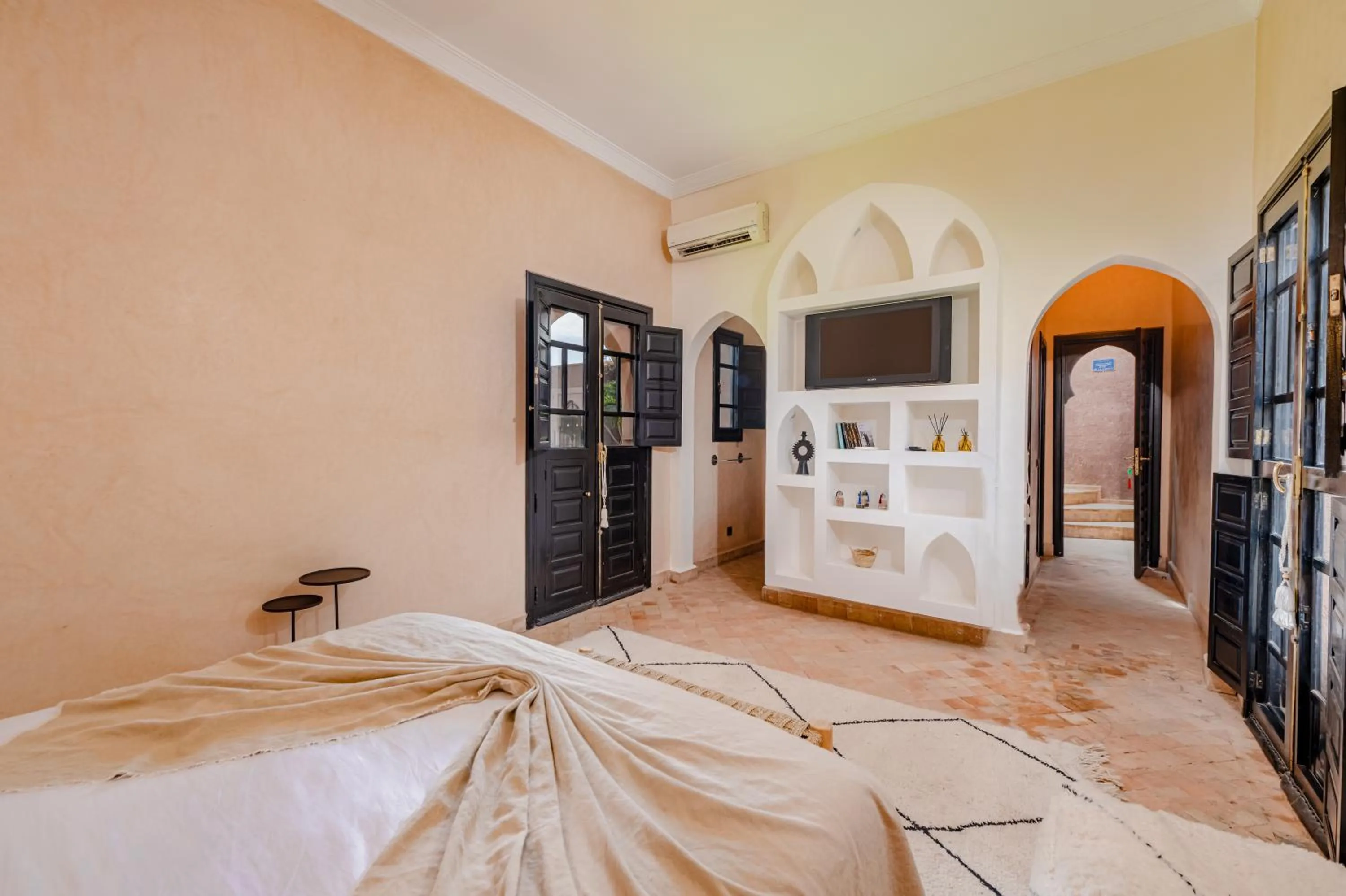 Photo of the whole room, Bed in Residence Dar Lamia Marrakech