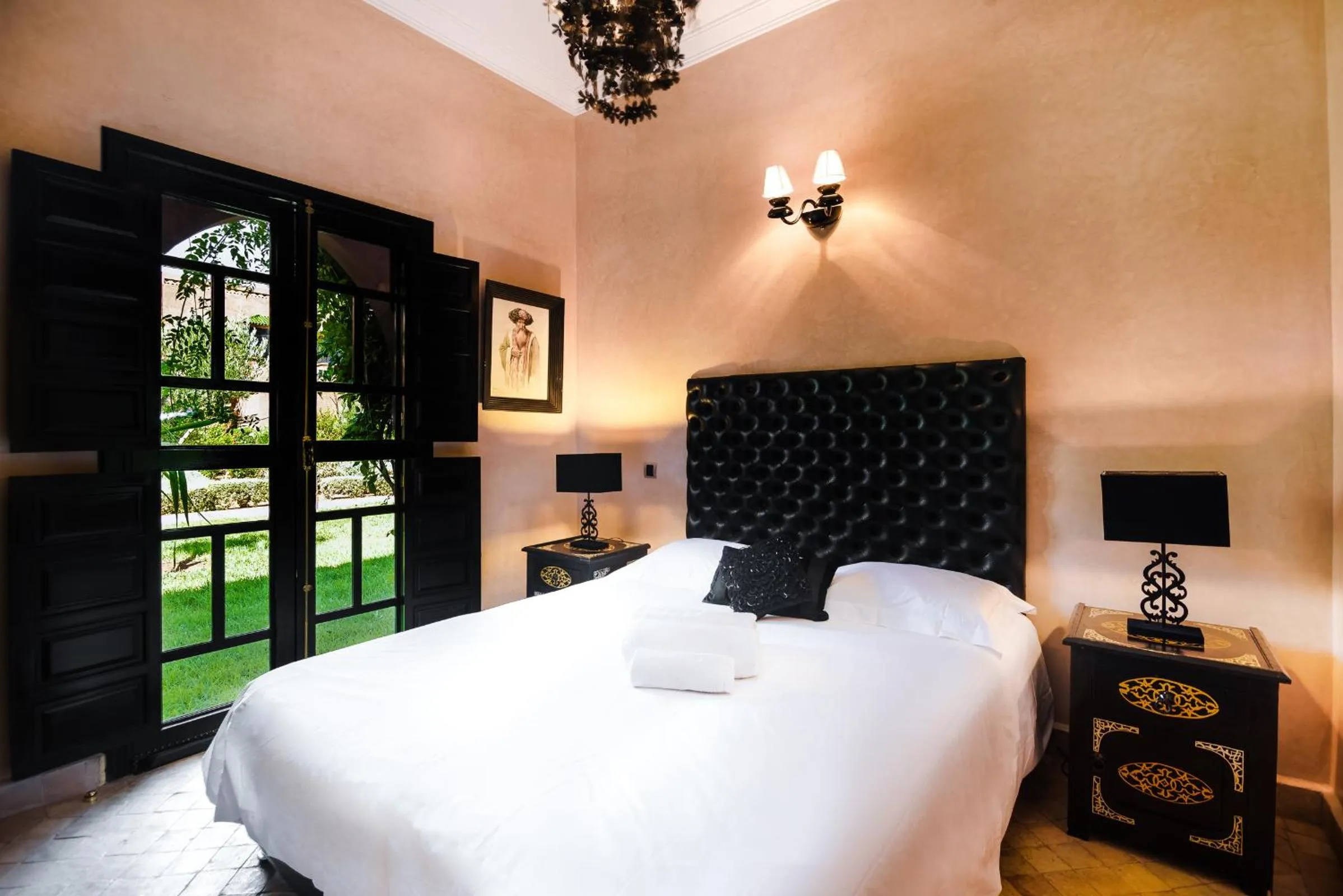 Bedroom, Bed in Residence Dar Lamia Marrakech