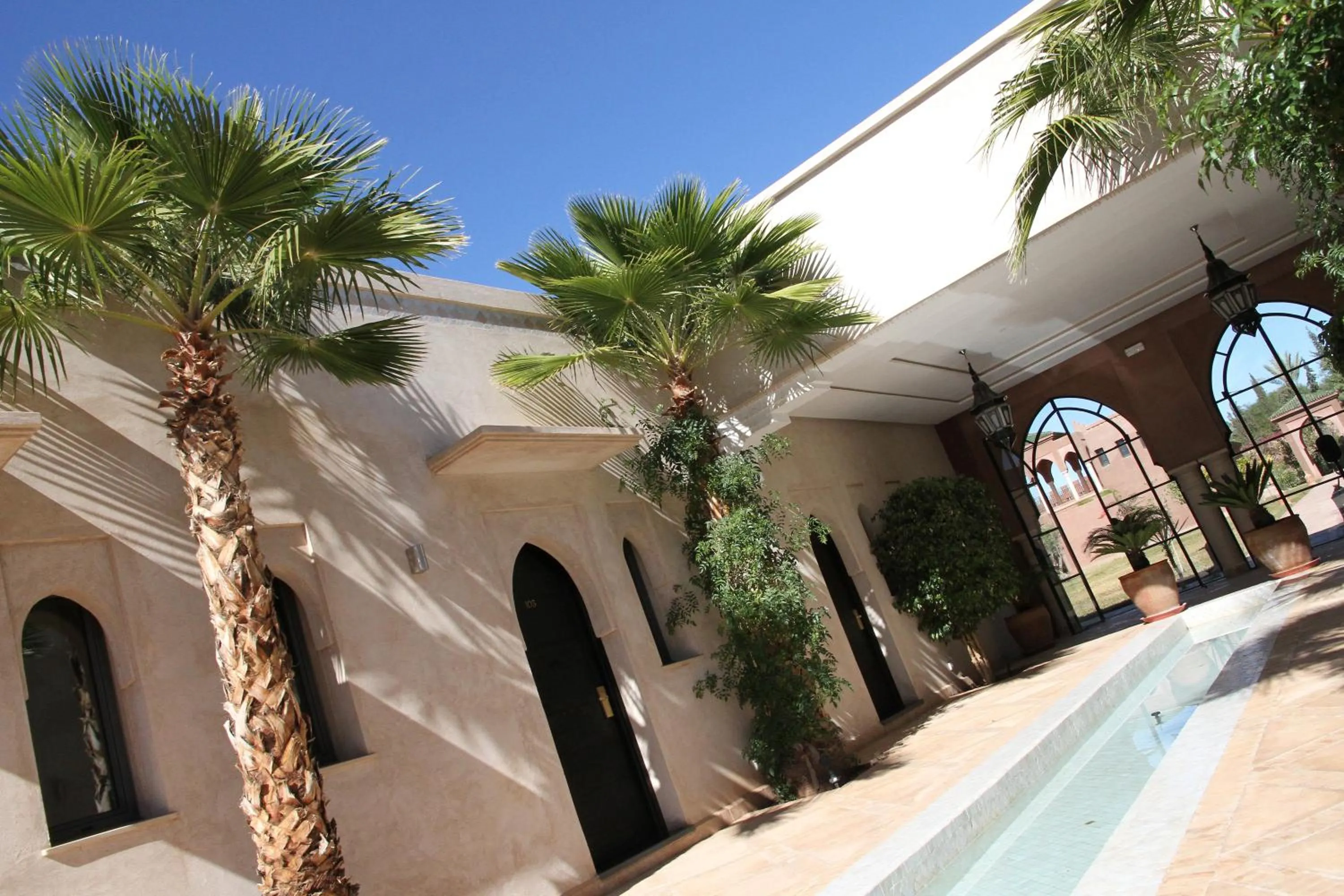Decorative detail in Residence Dar Lamia Marrakech