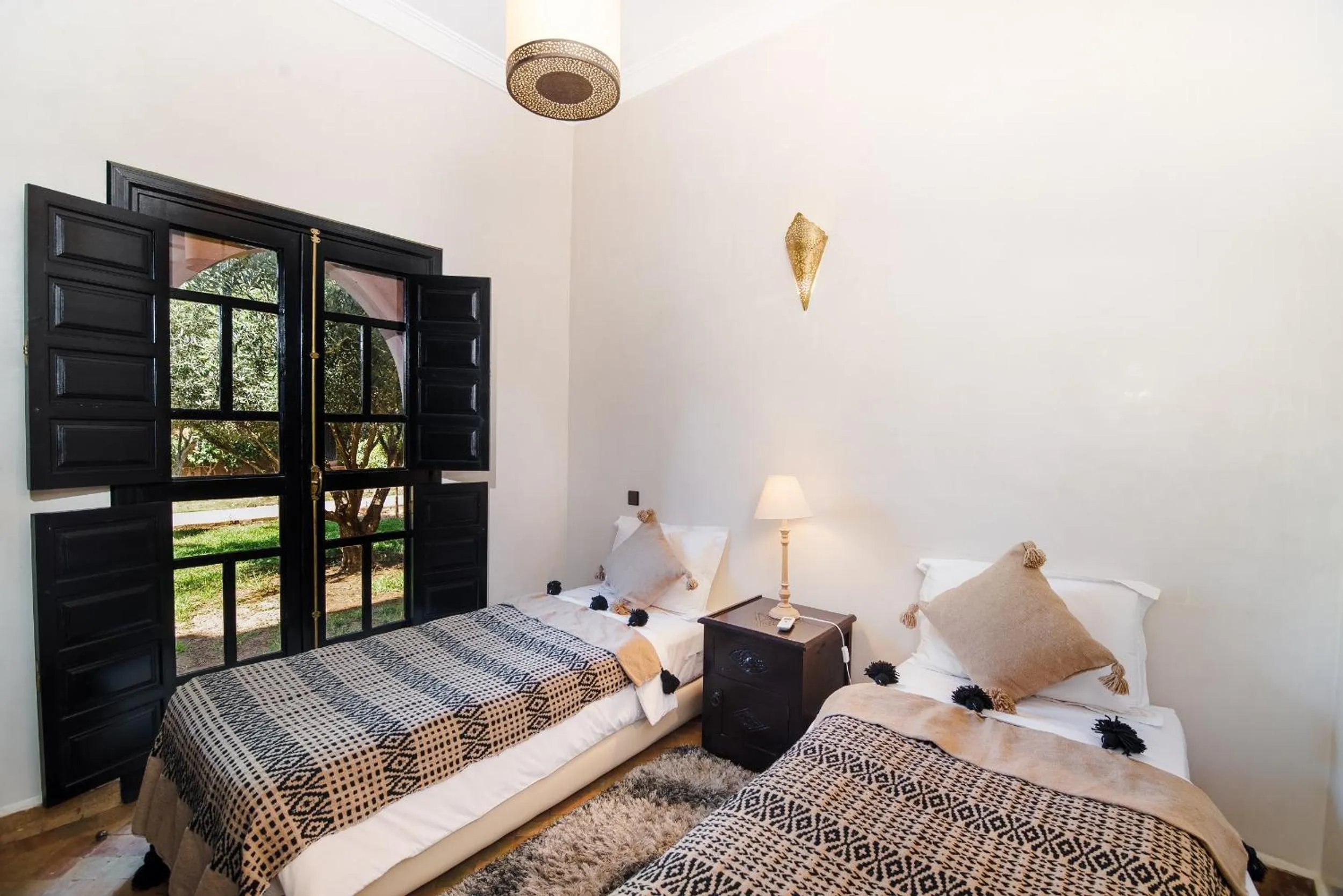 Bedroom, Bed in Residence Dar Lamia Marrakech