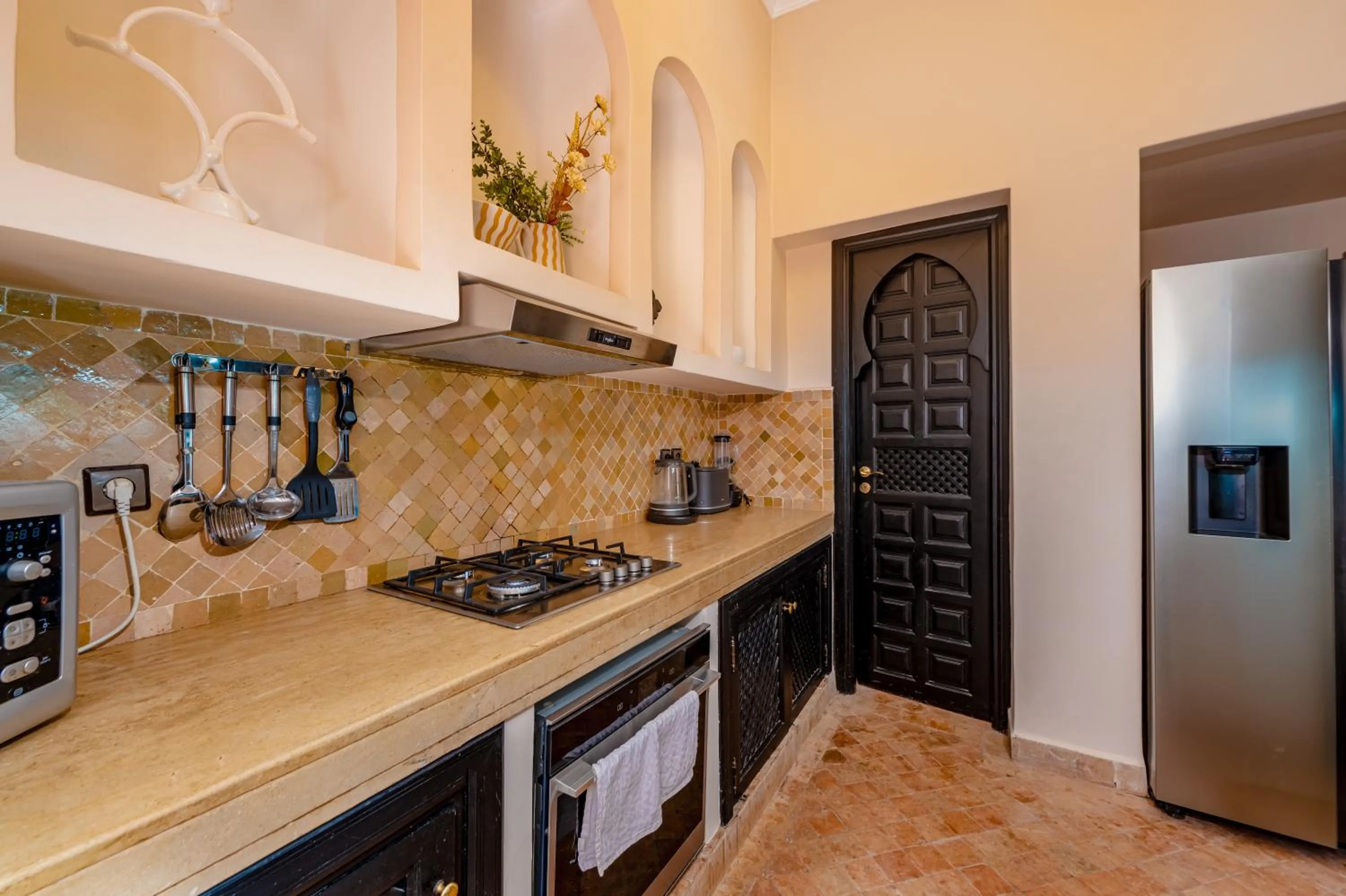 kitchen in Residence Dar Lamia Marrakech