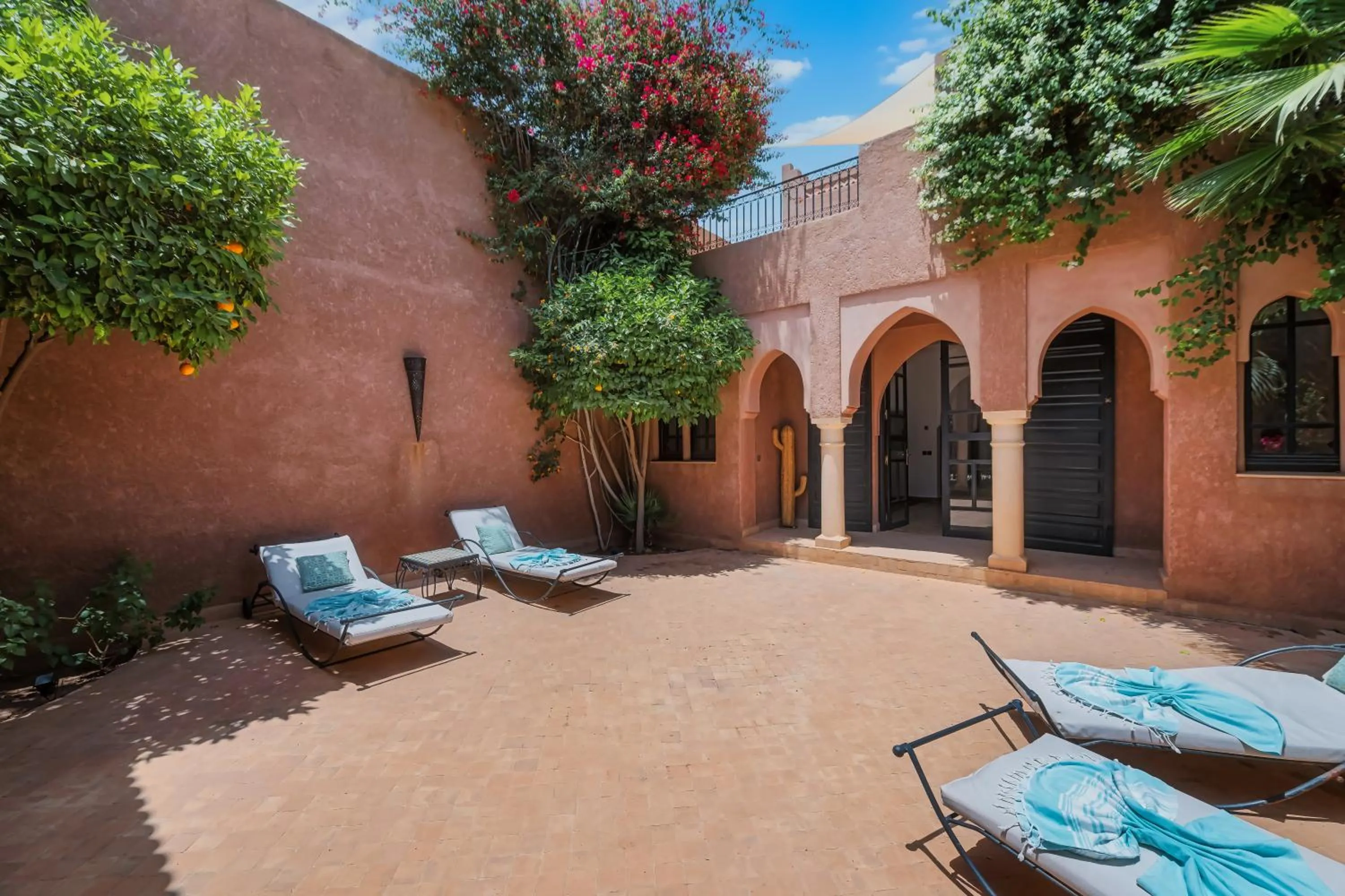 Patio in Residence Dar Lamia Marrakech