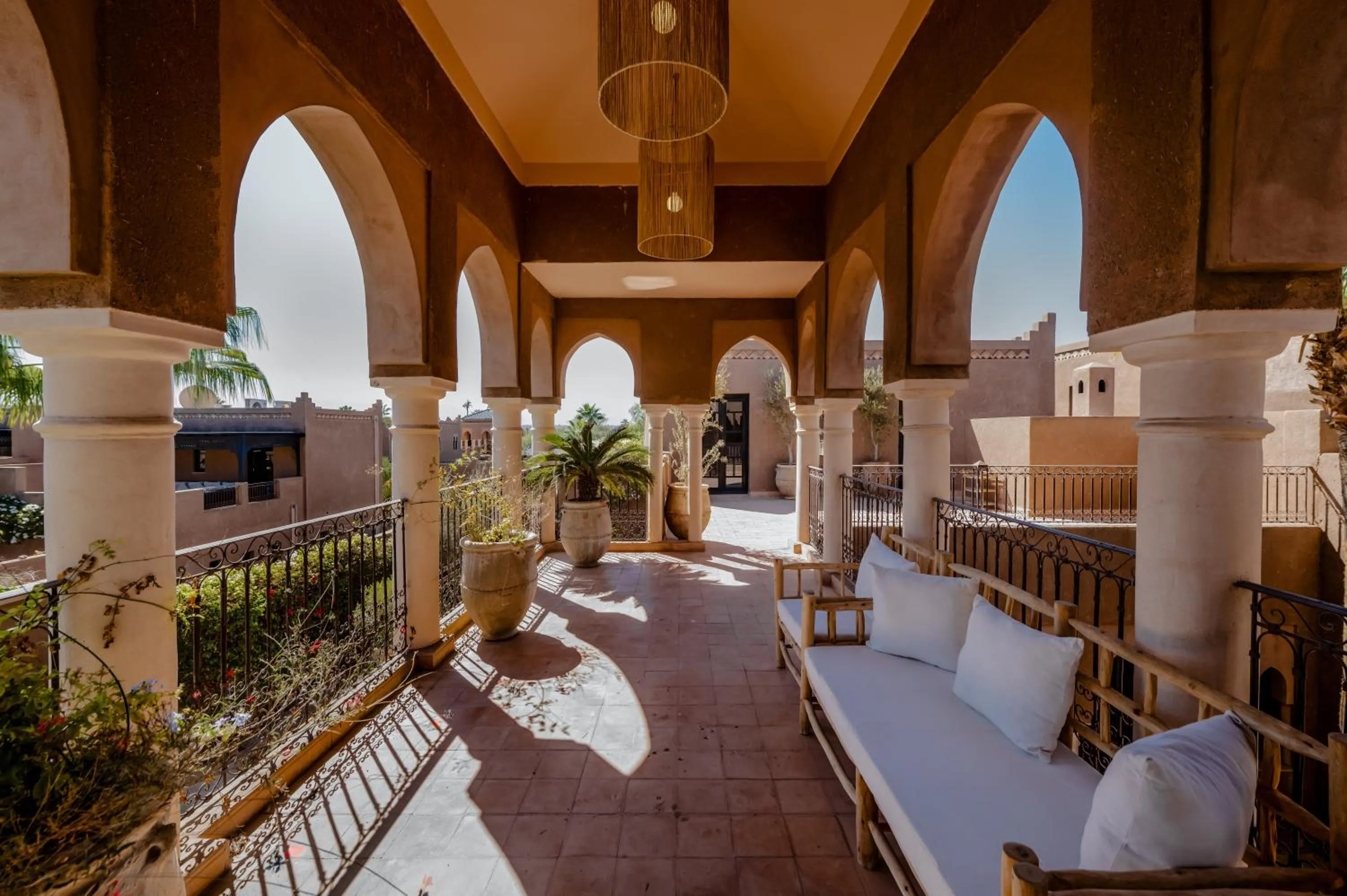 Balcony/Terrace in Residence Dar Lamia Marrakech