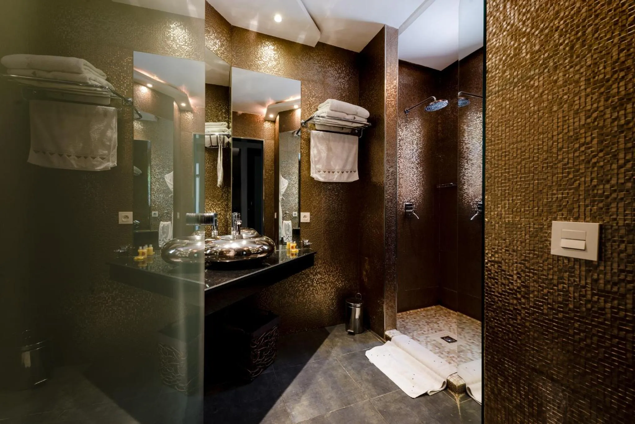 Shower in Residence Dar Lamia Marrakech