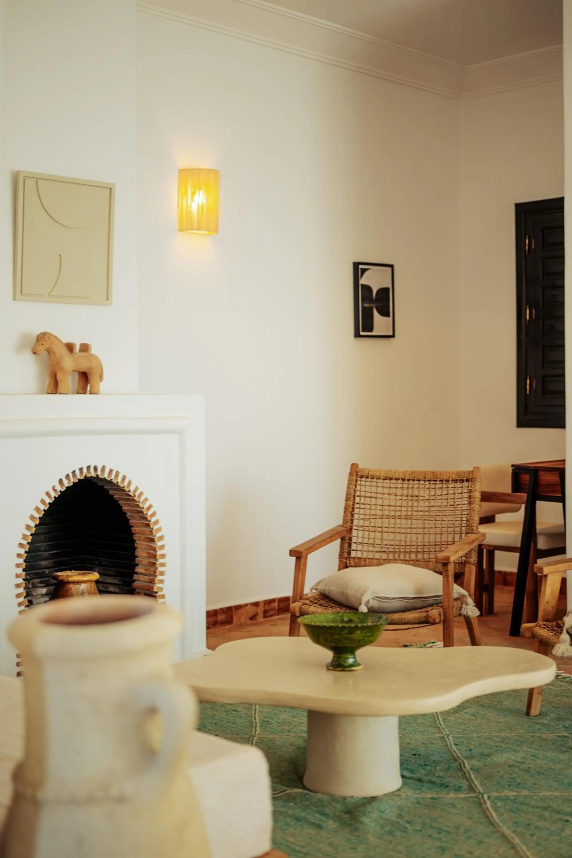Living room in Residence Dar Lamia Marrakech