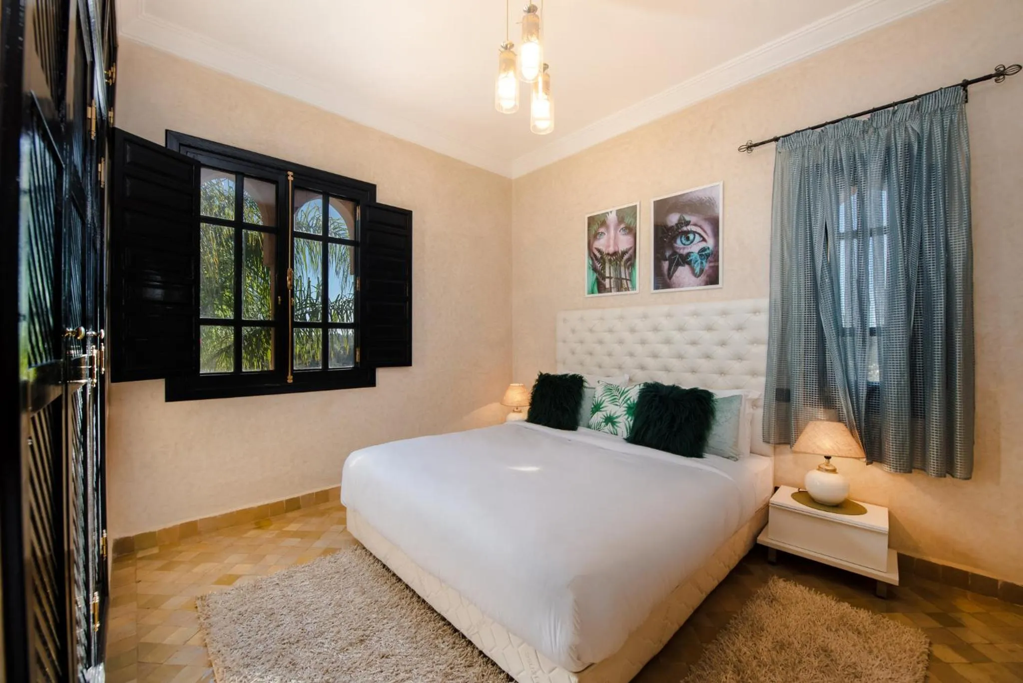 Bedroom, Bed in Residence Dar Lamia Marrakech