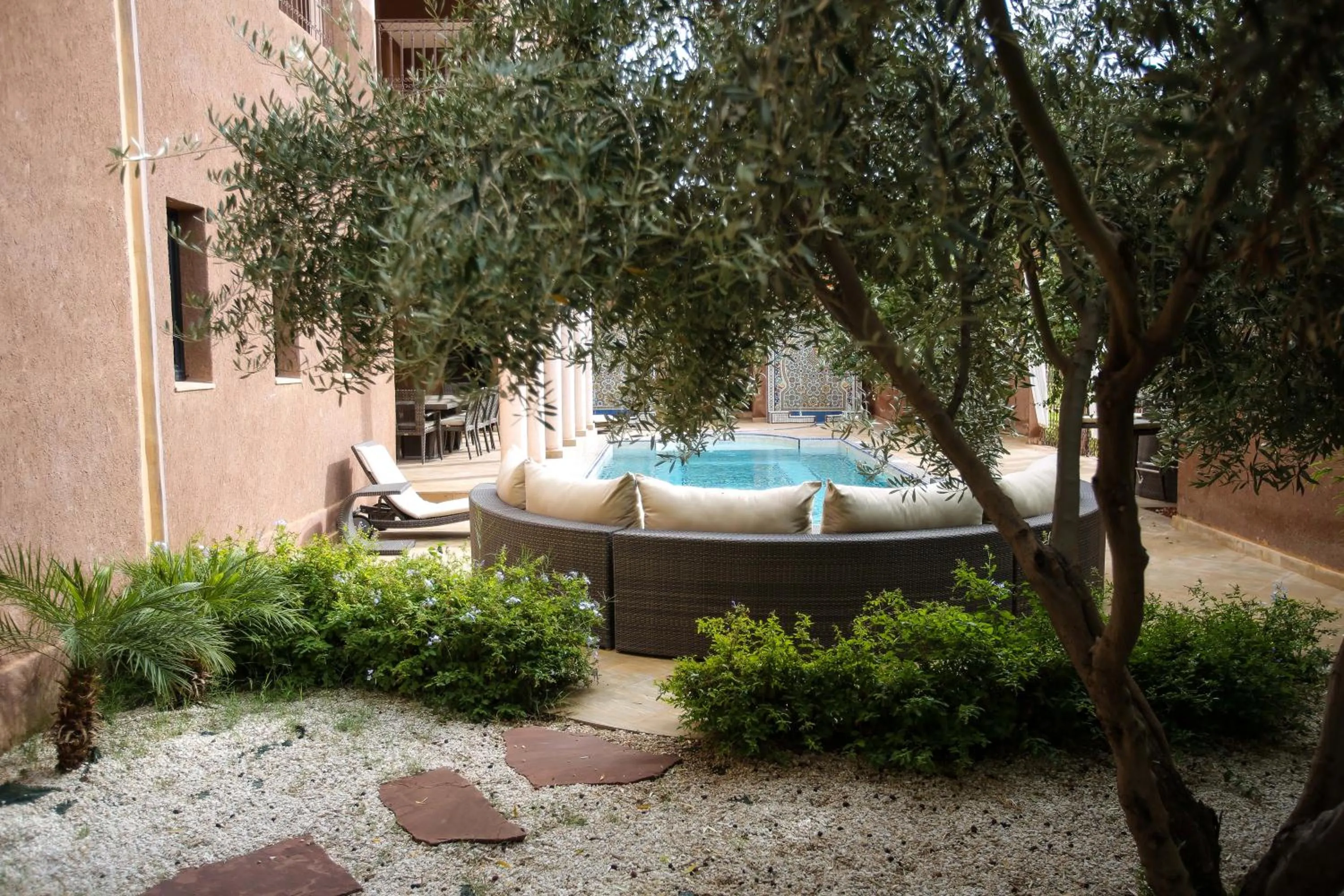 Patio in Residence Dar Lamia Marrakech