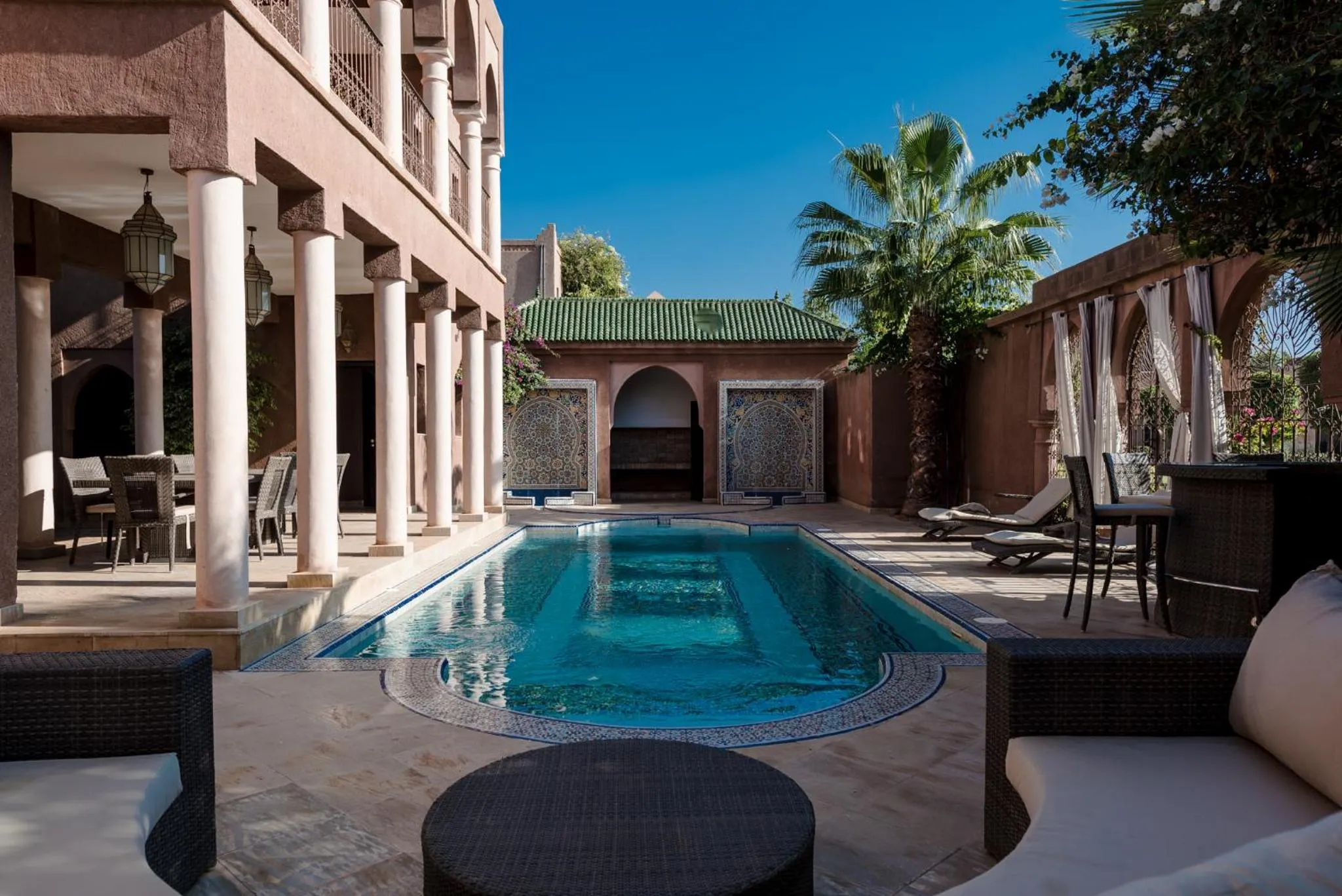 Swimming pool in Residence Dar Lamia Marrakech