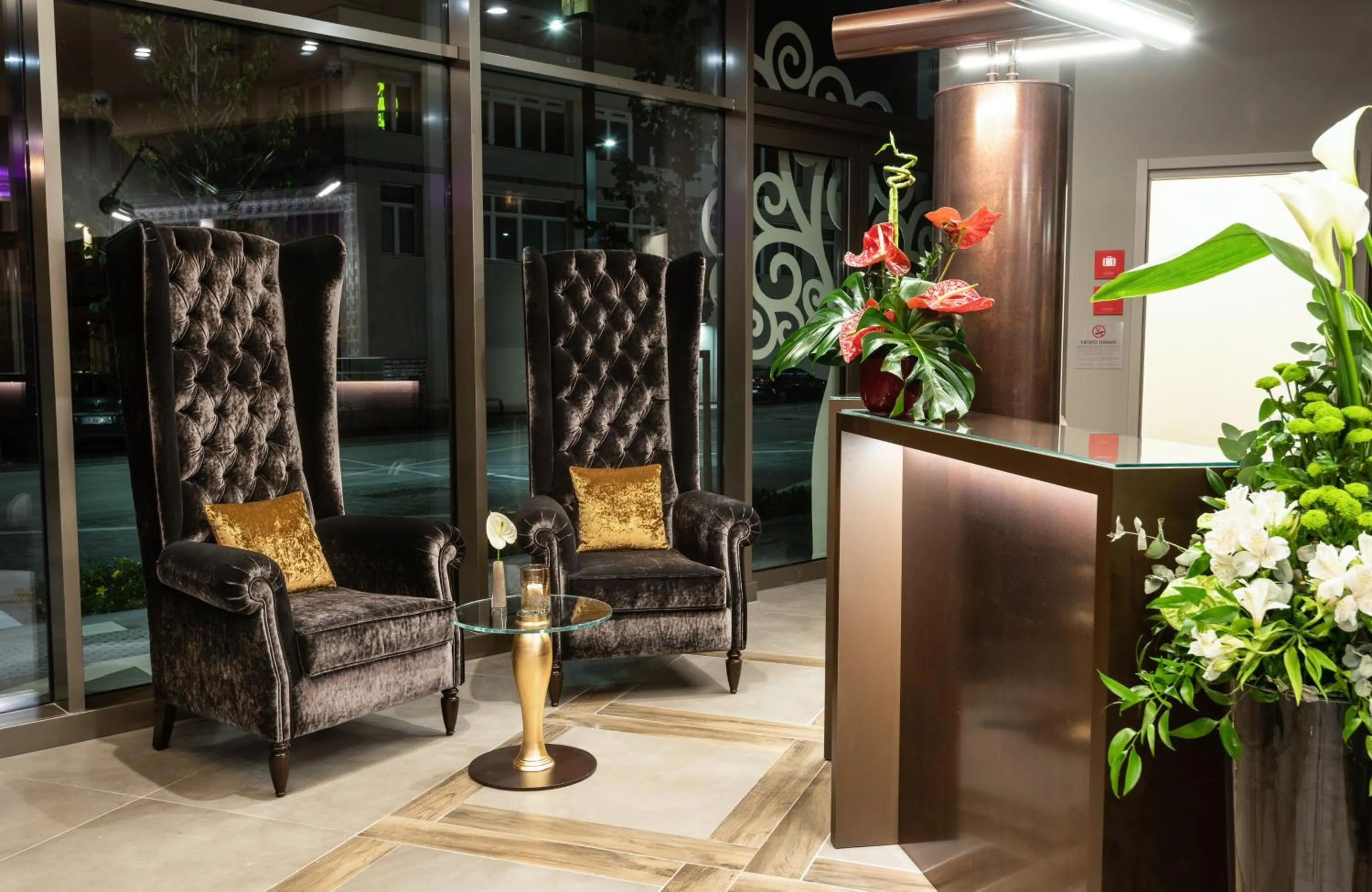 Lobby or reception in Leonardo Royal Hotel Venice Mestre