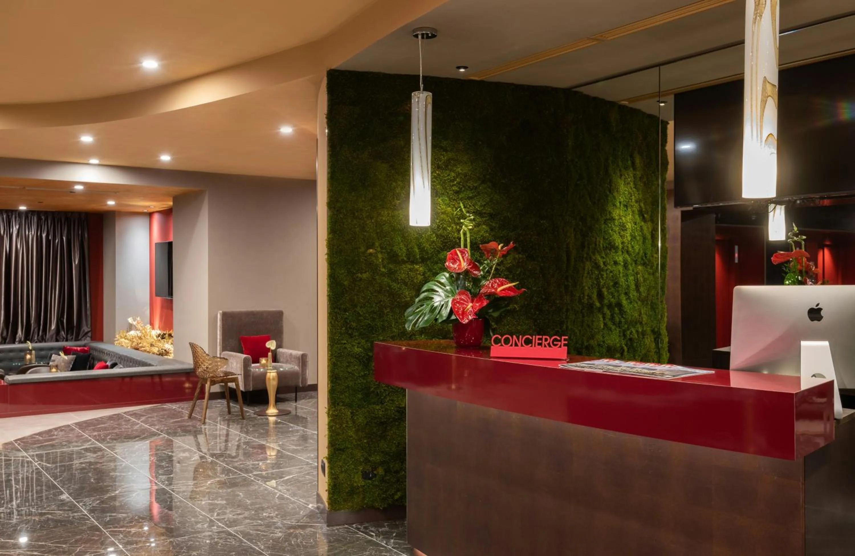 Lobby or reception in Leonardo Royal Hotel Venice Mestre