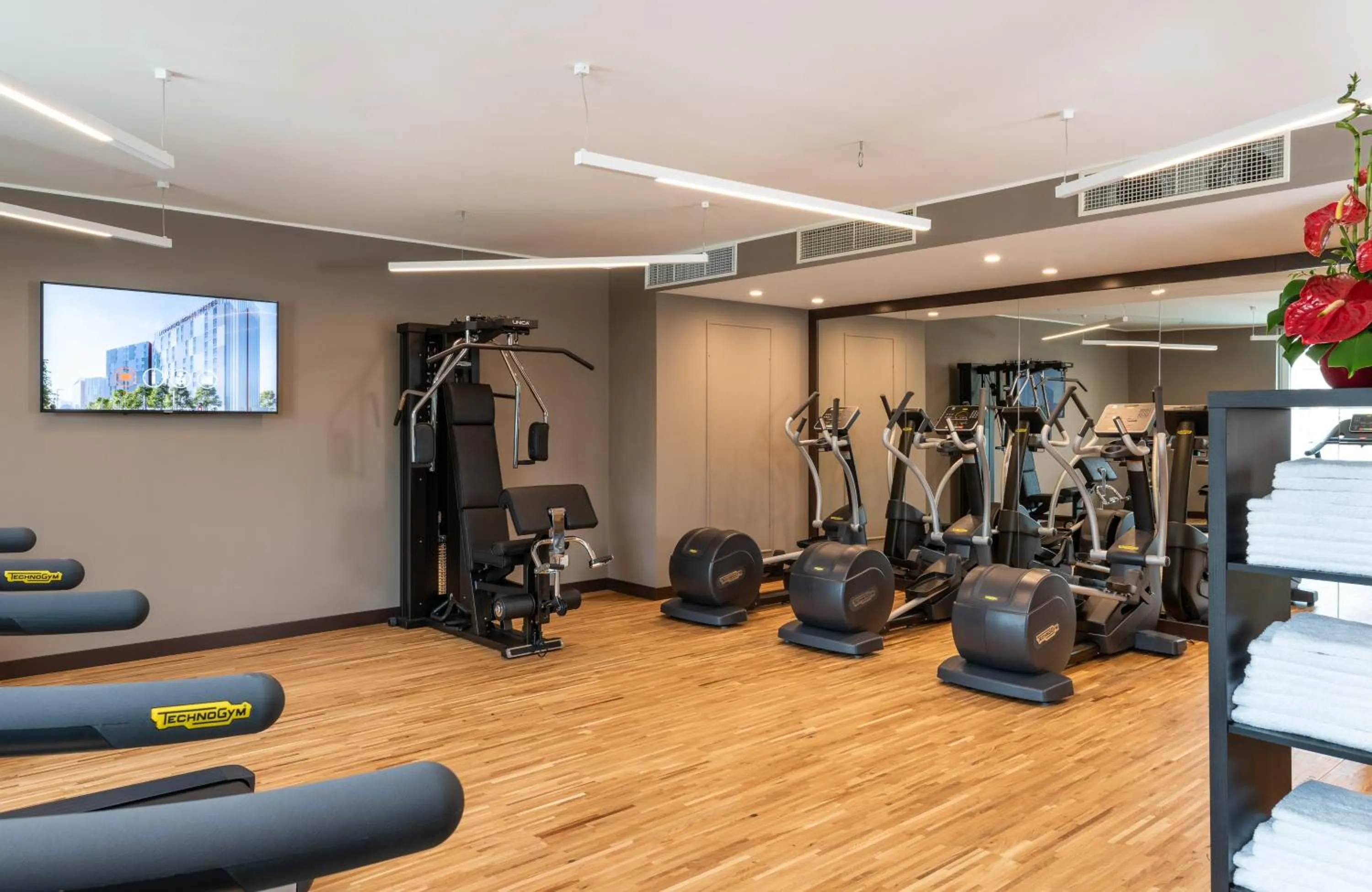 Fitness centre/facilities in Leonardo Royal Hotel Venice Mestre