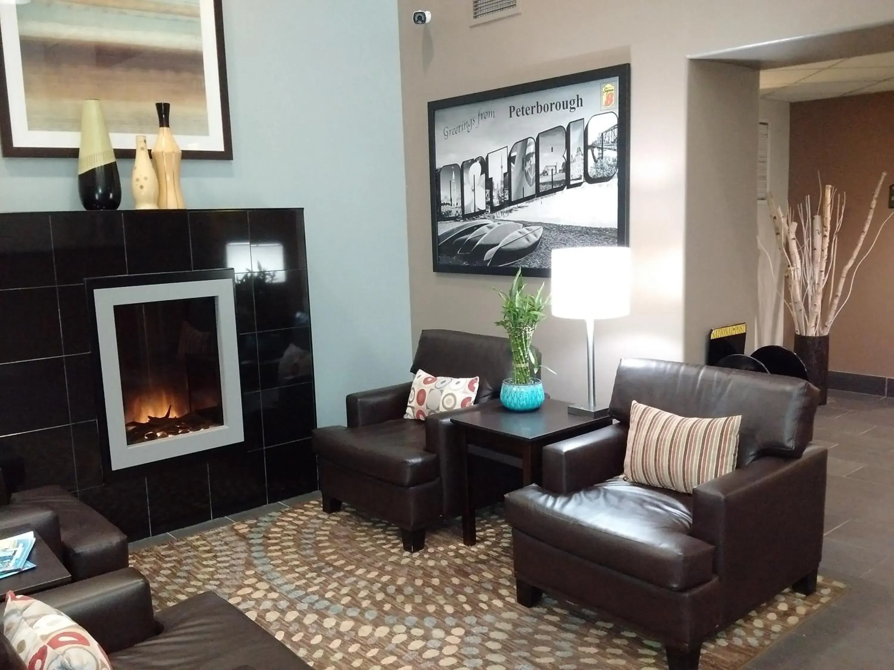 Lobby or reception in Super 8 by Wyndham Peterborough Lobby or reception in Super 8 by Wyndham Peterborough