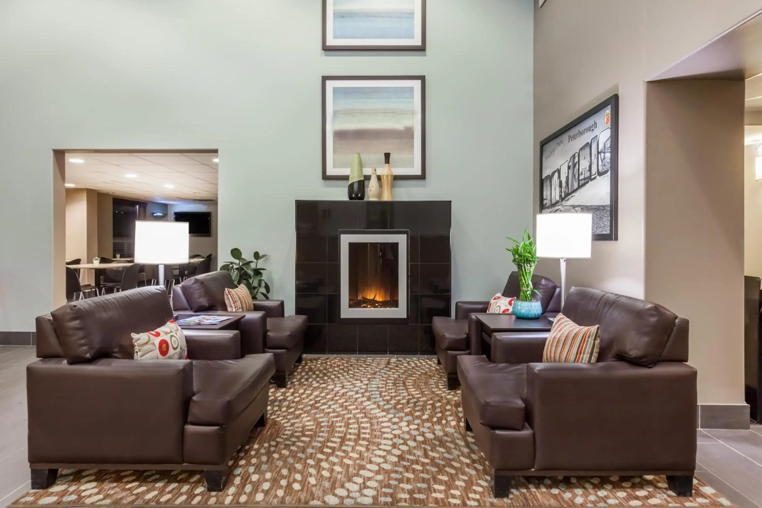 Lobby or reception in Super 8 by Wyndham Peterborough Lobby or reception in Super 8 by Wyndham Peterborough