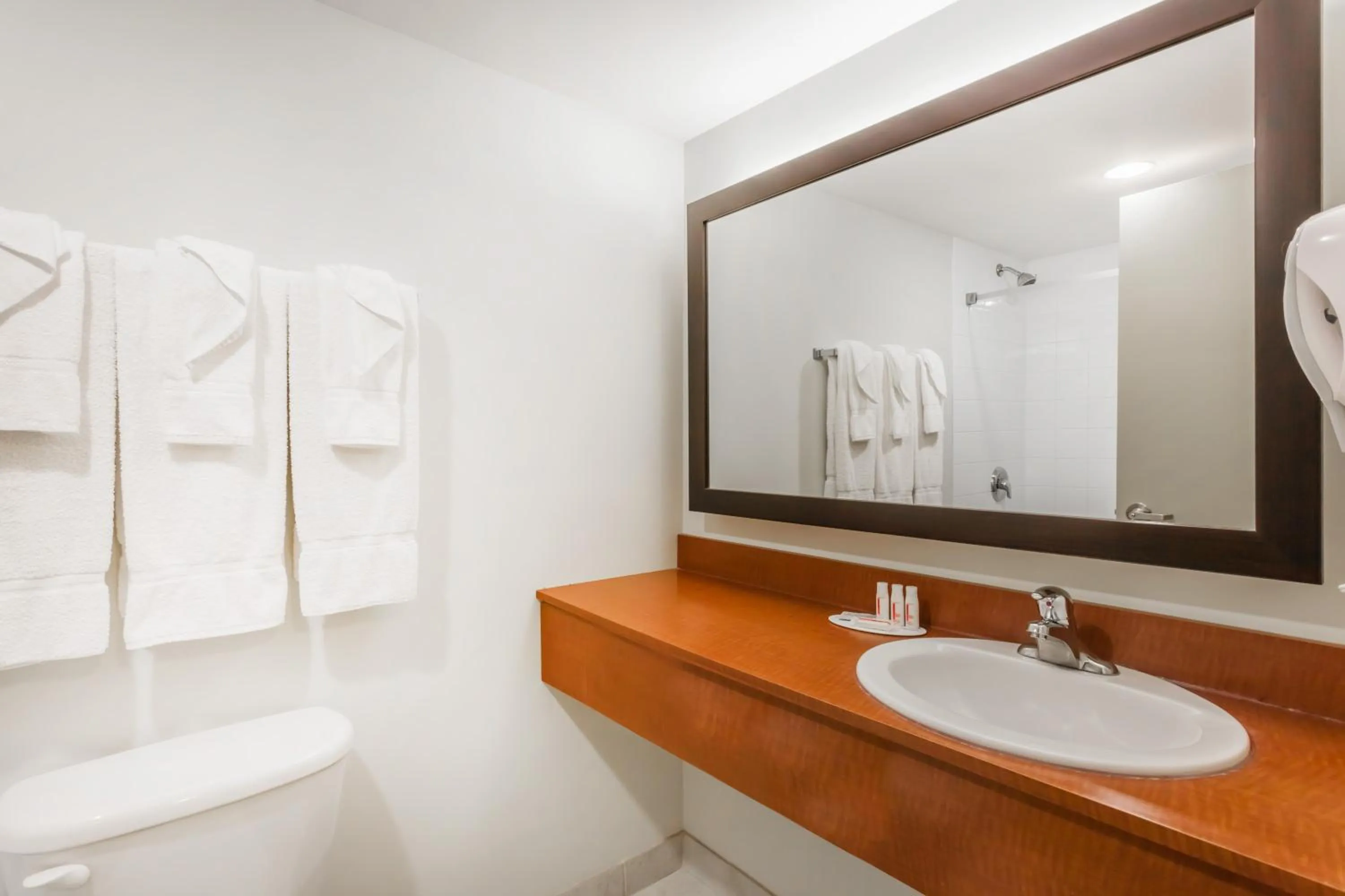 Bathroom in Super 8 by Wyndham Peterborough