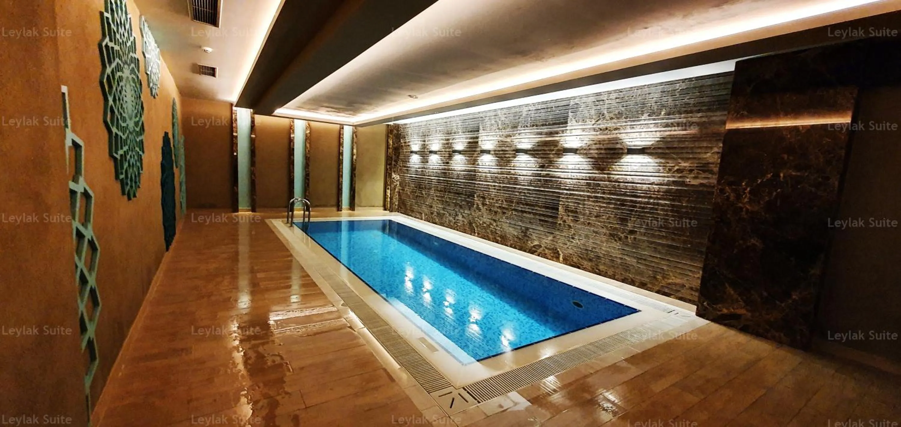 Pool view in Taksim leylak suite
