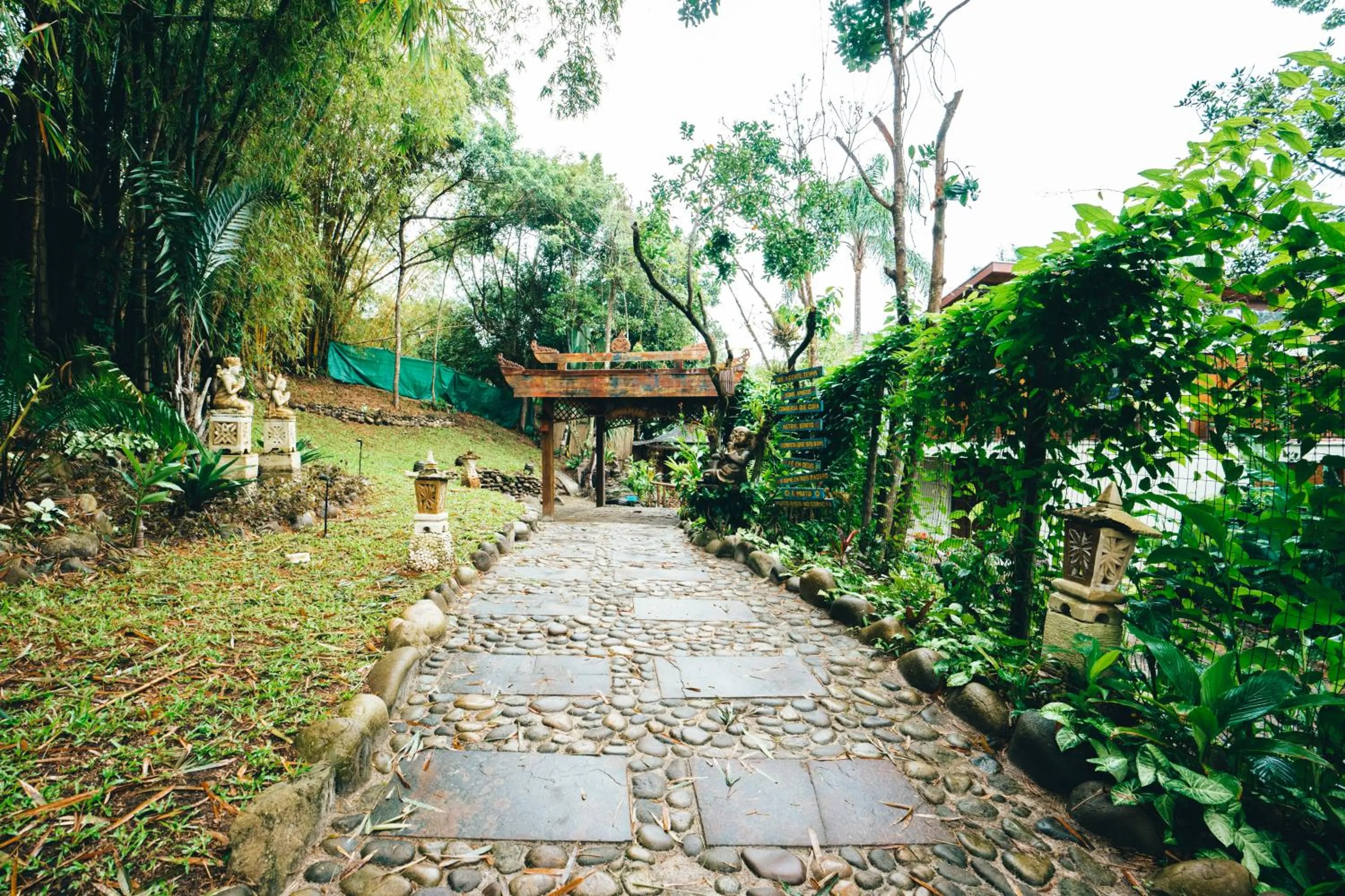 Garden view in Pousada Astral da Ilha