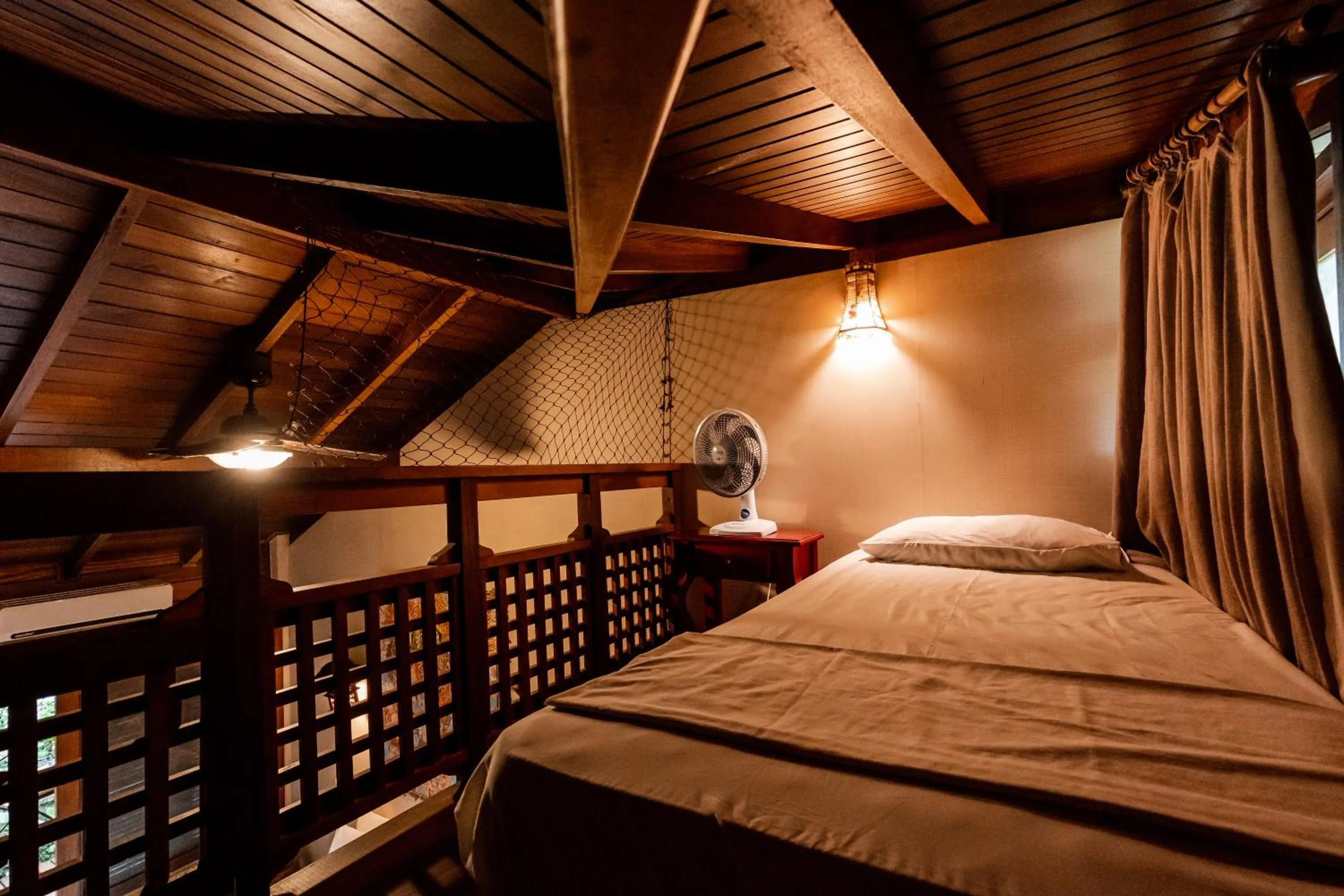 Bed in Pousada Astral da Ilha