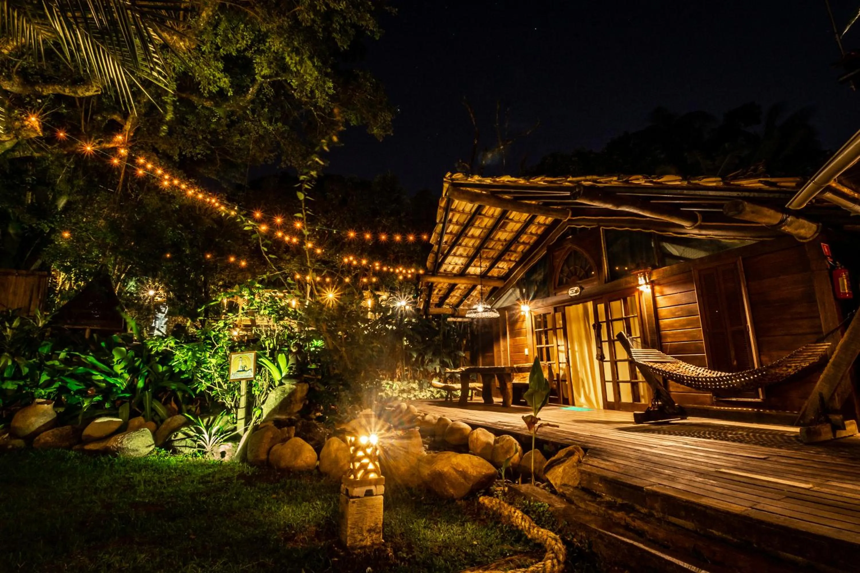 Patio in Pousada Astral da Ilha