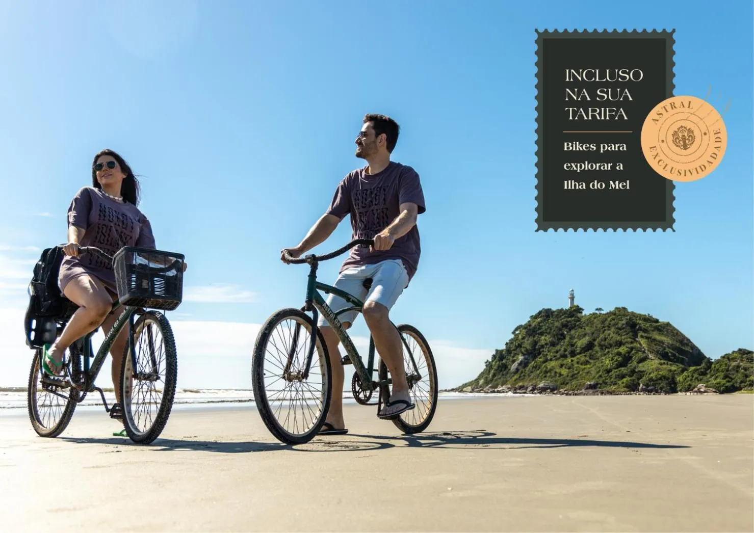 Cycling in Pousada Astral da Ilha