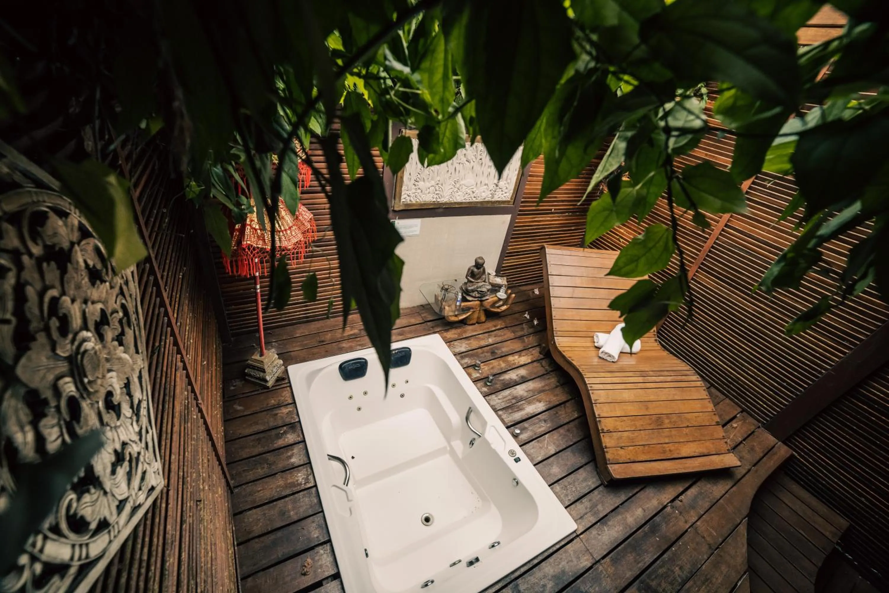 Hot Tub in Pousada Astral da Ilha