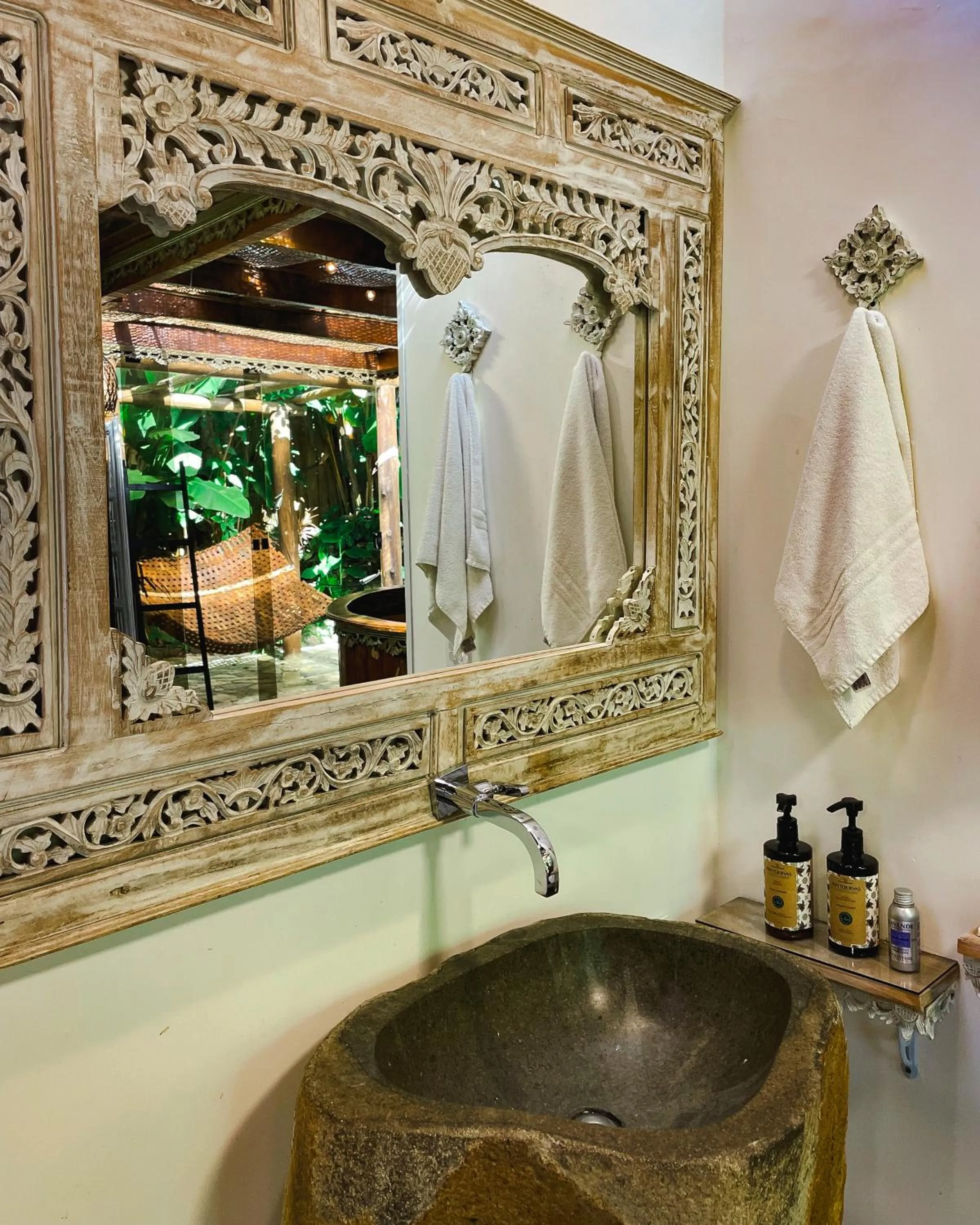 Decorative detail in Pousada Astral da Ilha