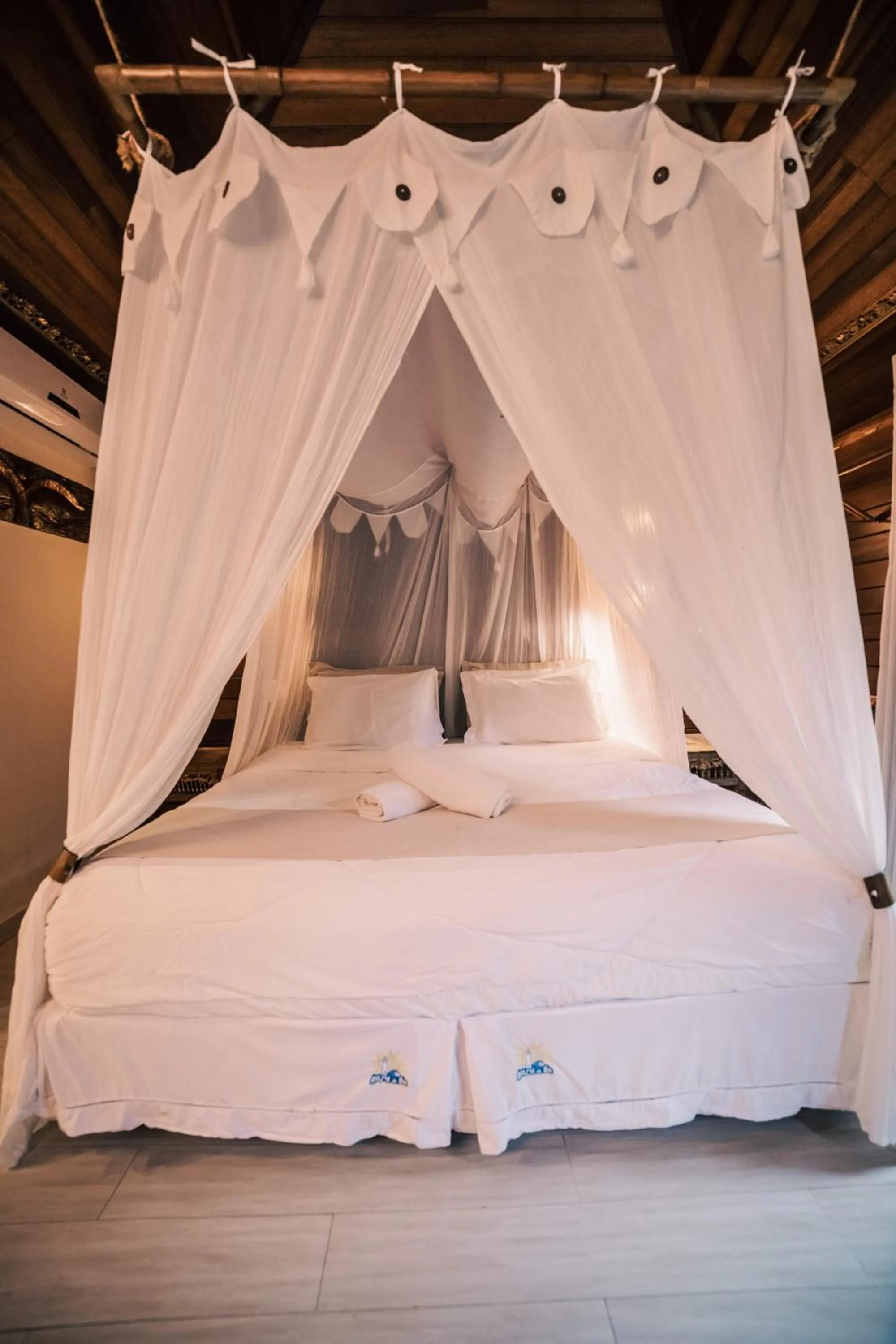 Bed in Pousada Astral da Ilha