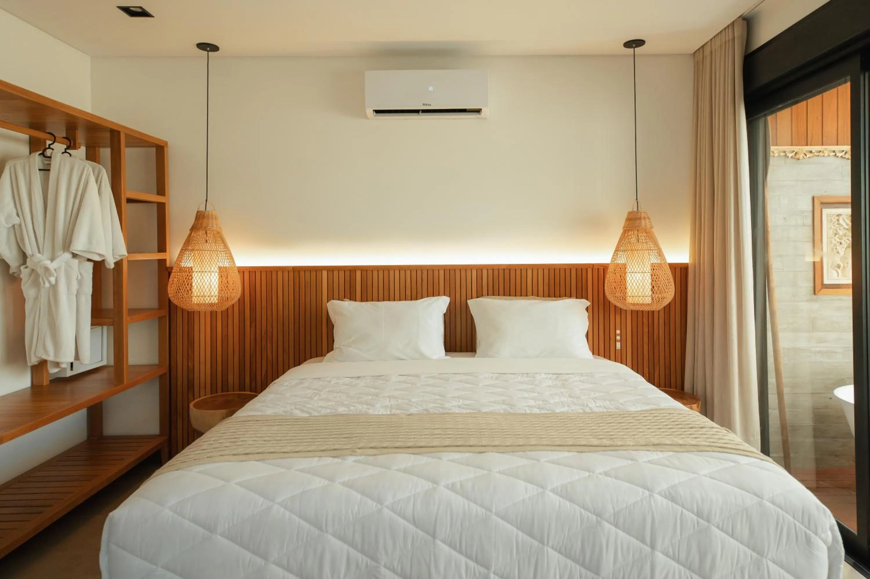 Bed in Pousada Astral da Ilha