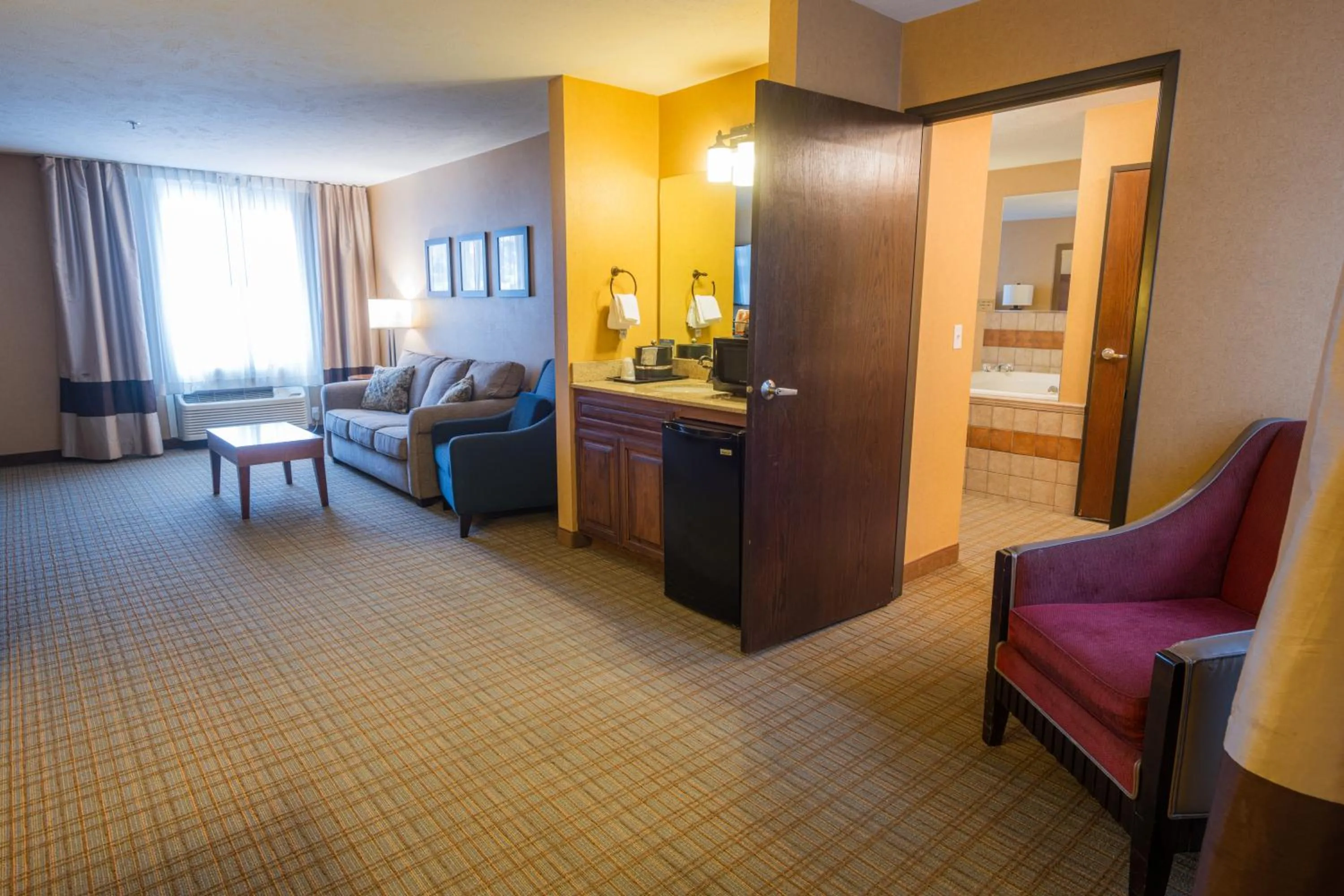 Photo of the whole room in Comfort Inn & Suites