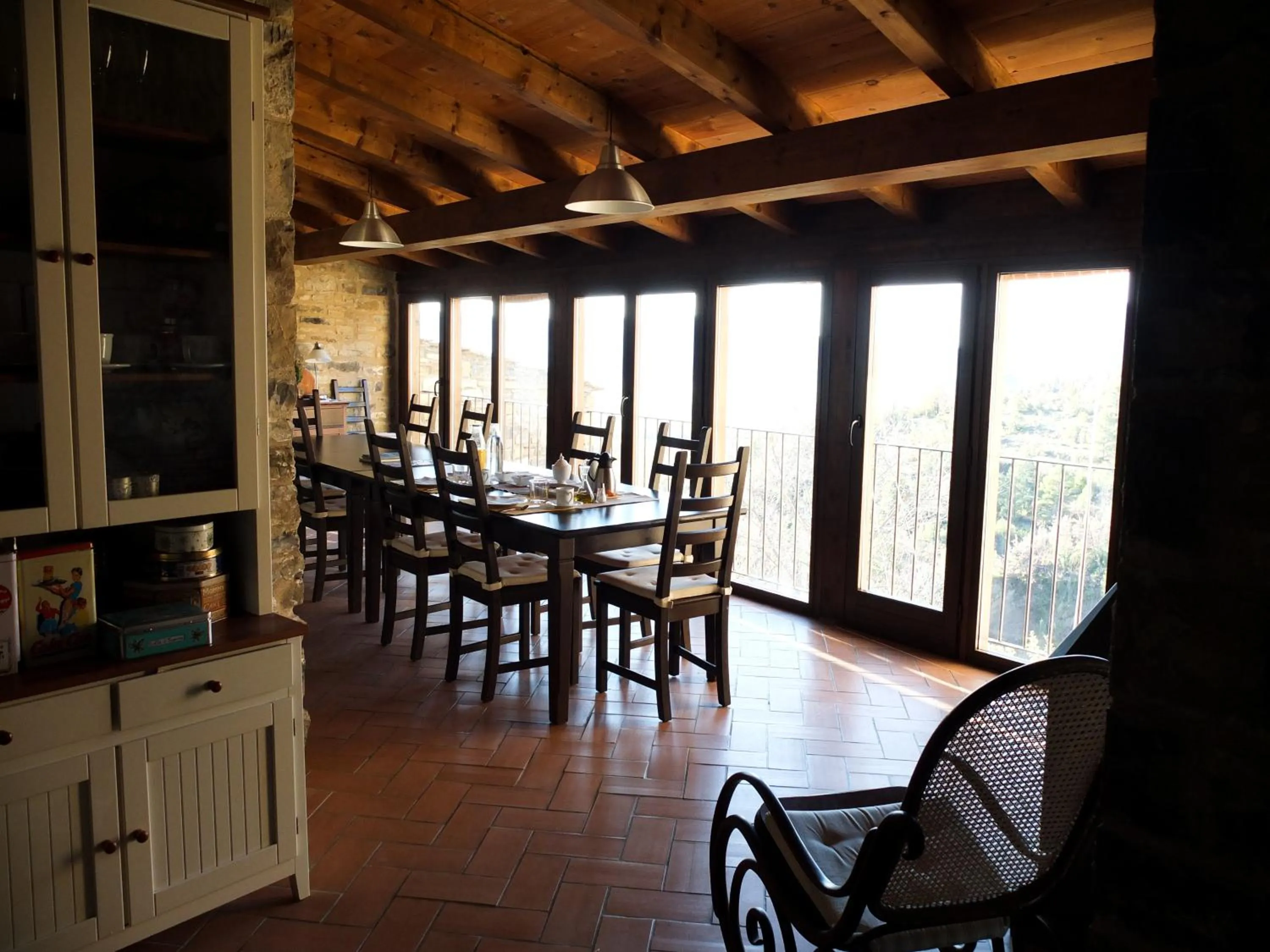 Dining area in O Chardinet d'a Formiga