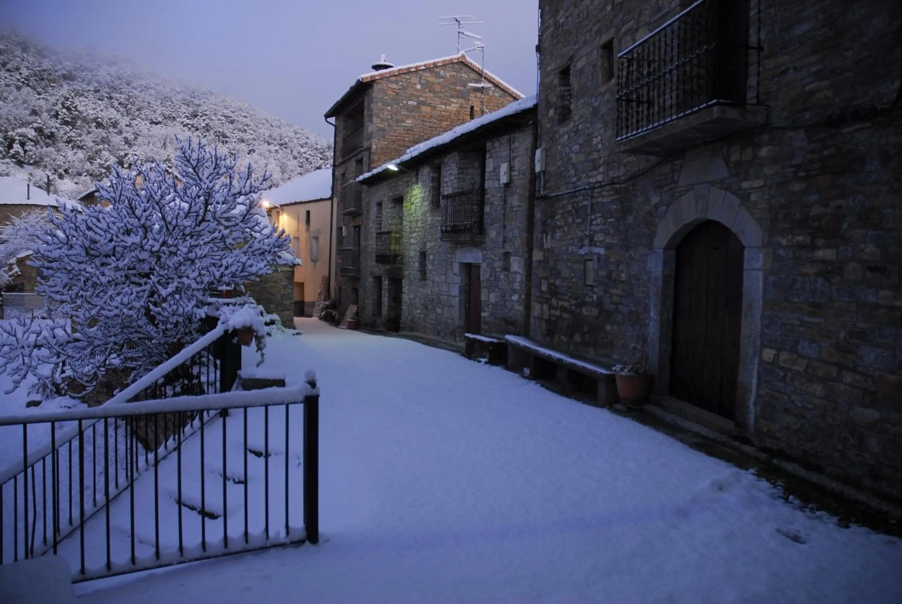 Winter in O Chardinet d'a Formiga