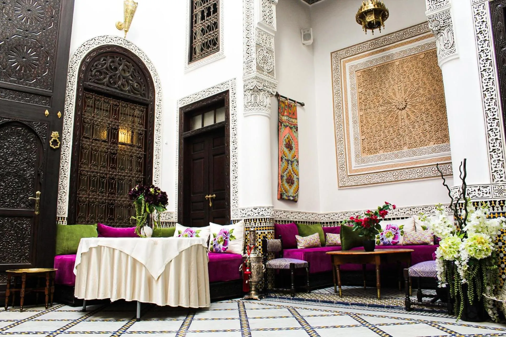 Restaurant/places to eat in Le Grand Alcazar - Riad