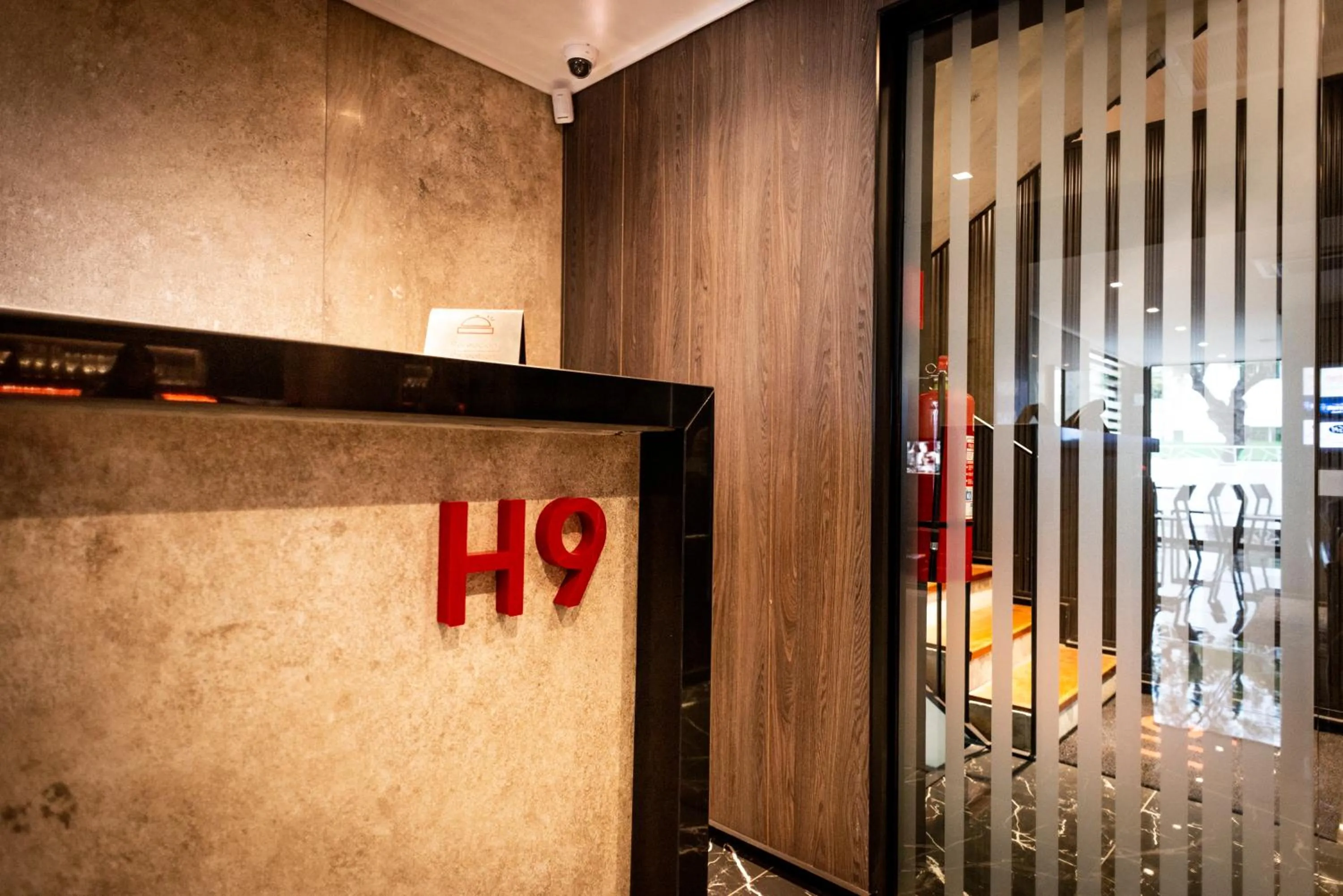 Lobby or reception in Hotel H9