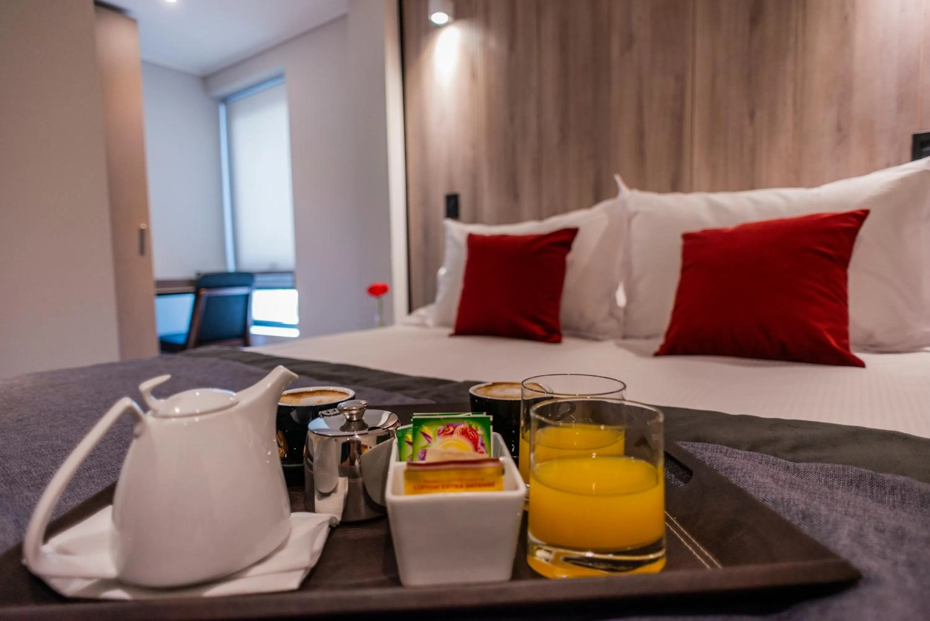 Coffee/tea facilities, Bed in Hotel H9