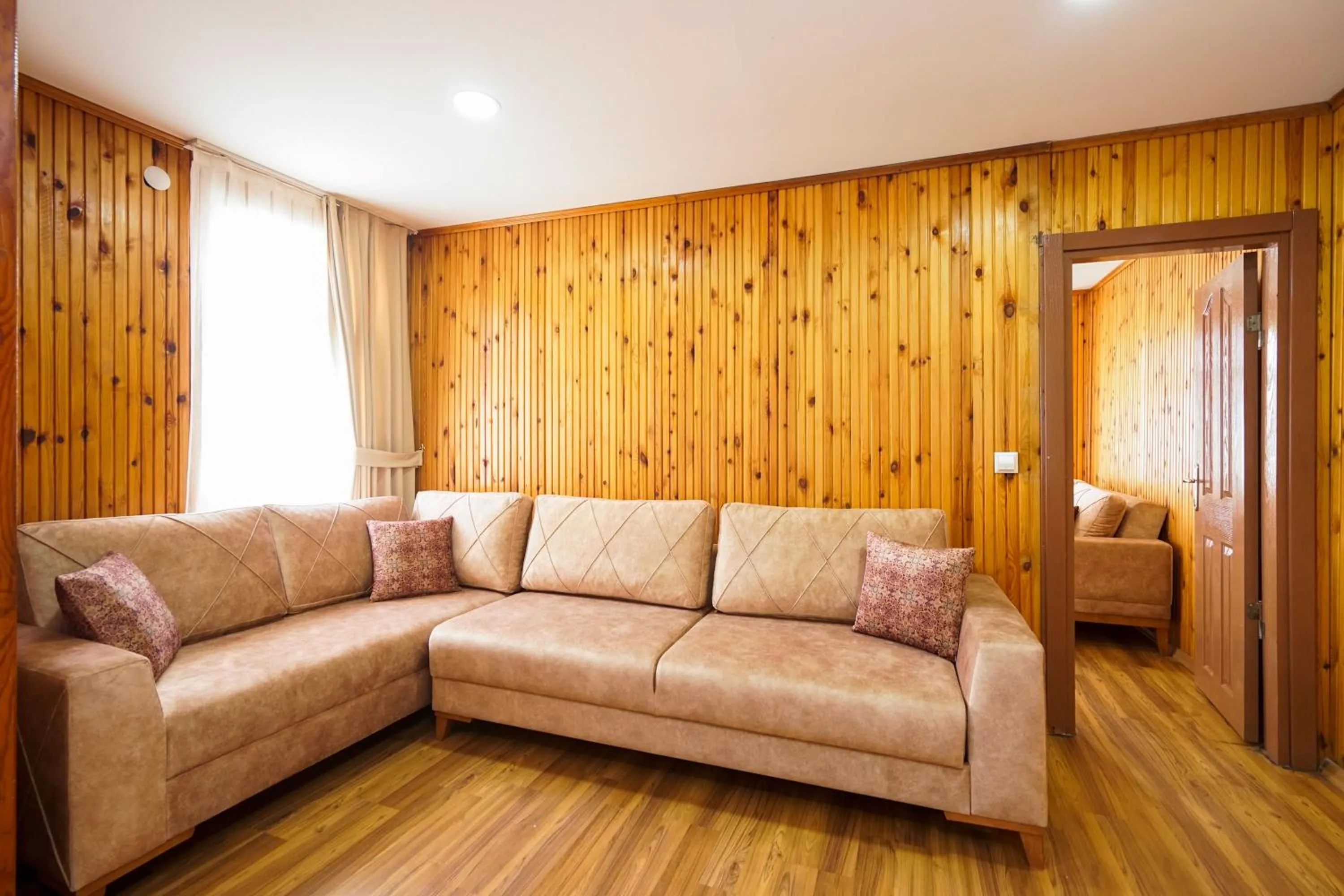 Seating area in Element Residence