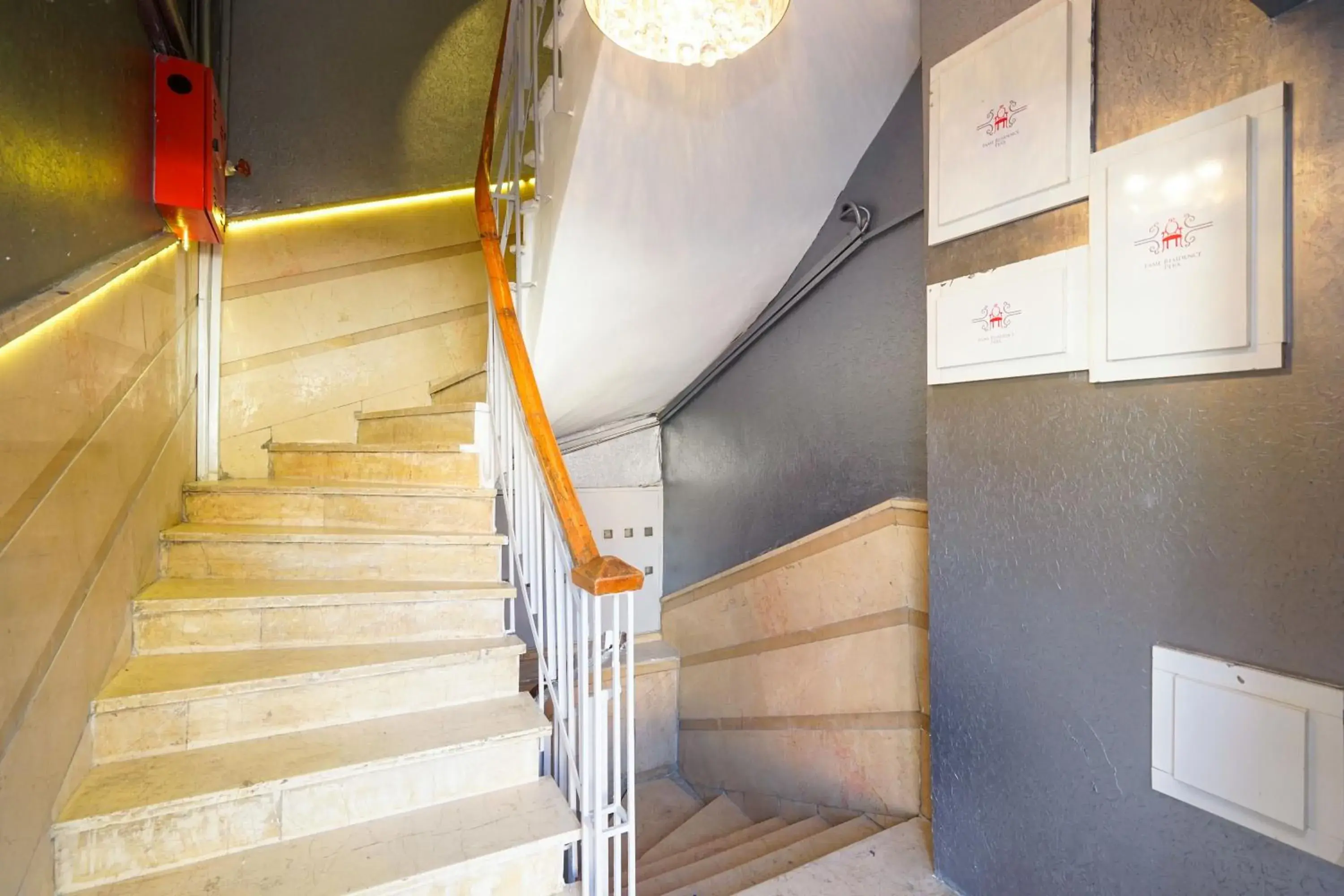 Facade/entrance in Element Residence Facade/entrance in Element Residence