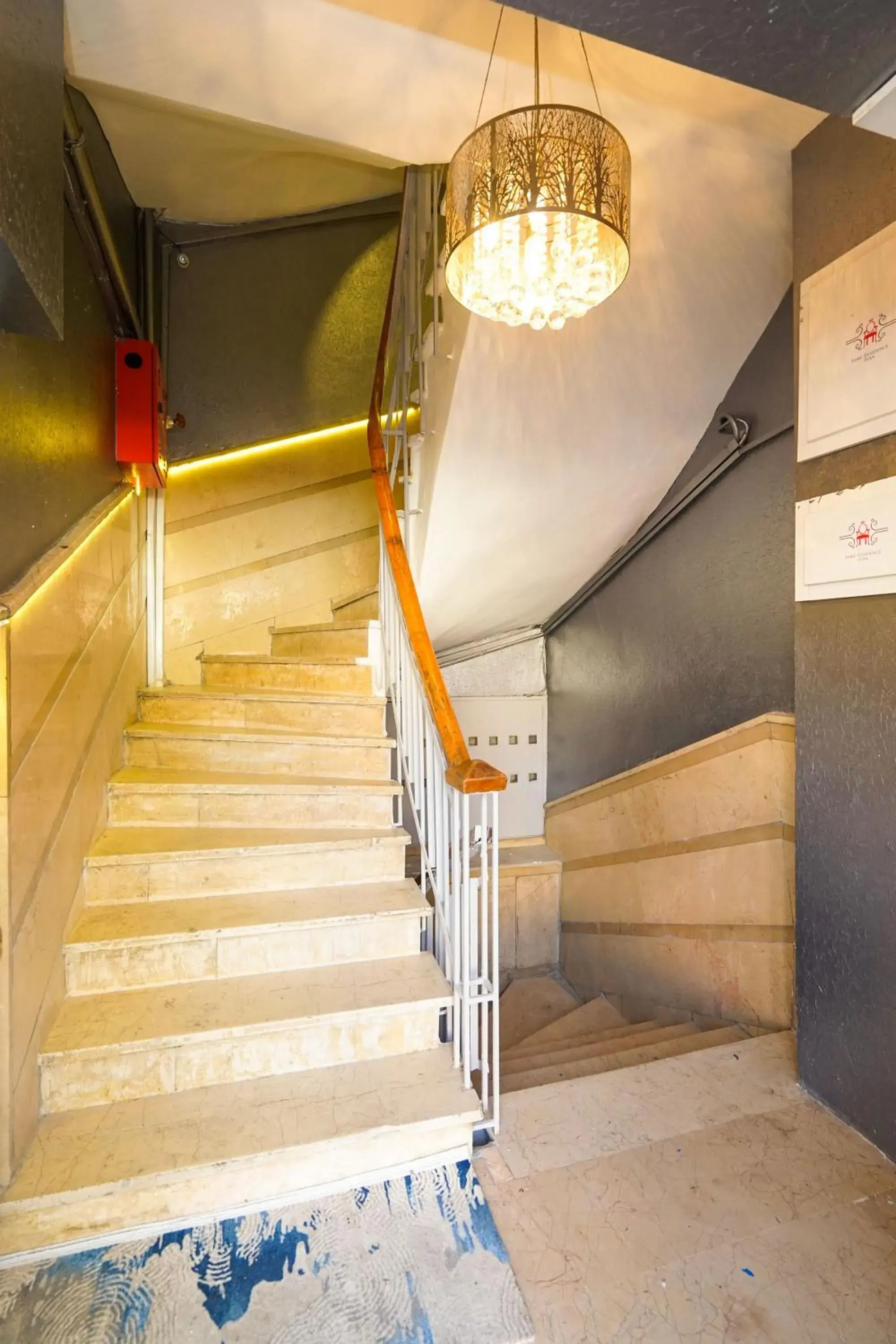 Facade/entrance in Element Residence Facade/entrance in Element Residence