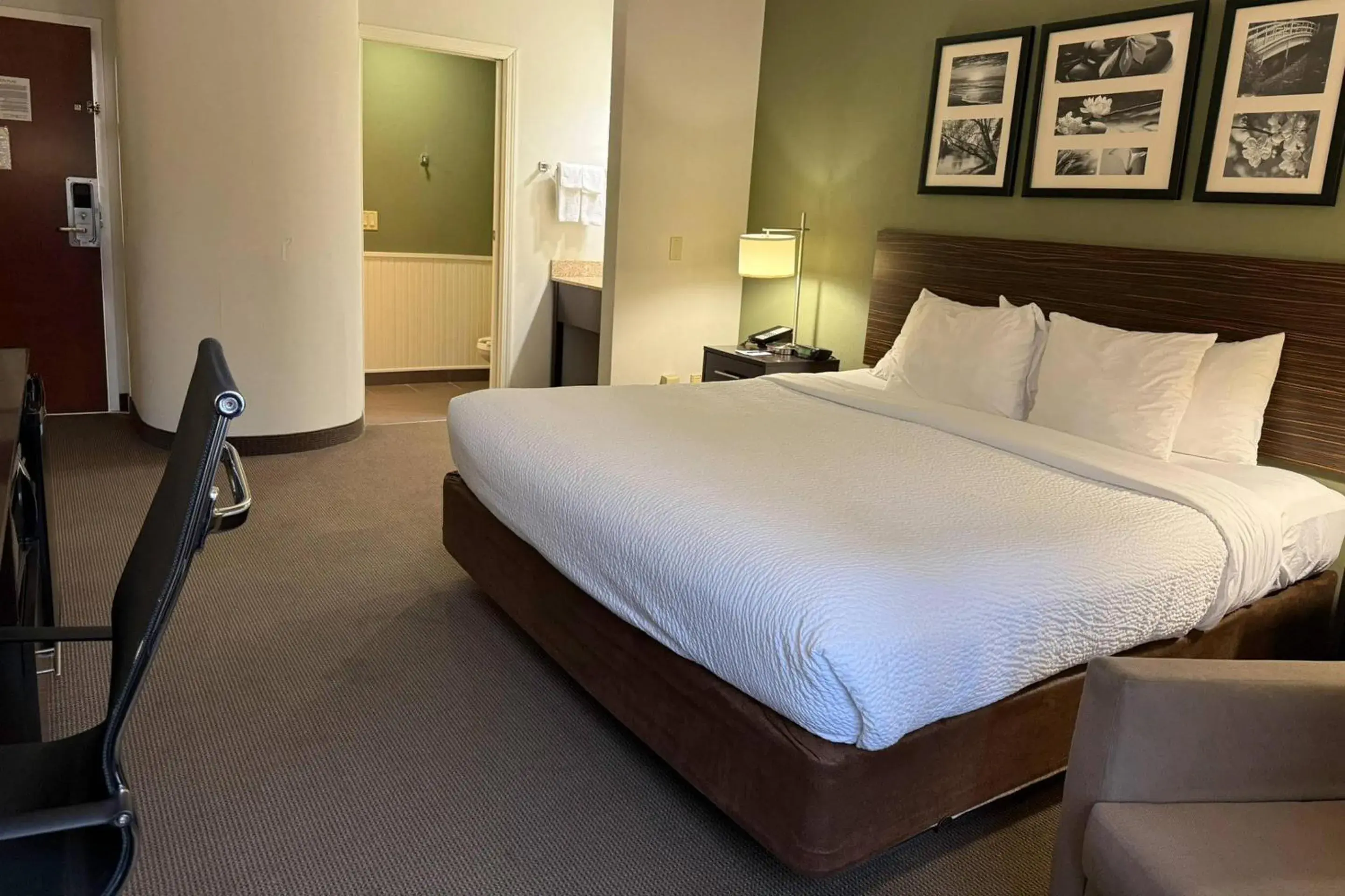 Bedroom, Bed in Sleep Inn & Suites Queensbury - Lake George Bedroom, Bed in Sleep Inn & Suites Queensbury - Lake George