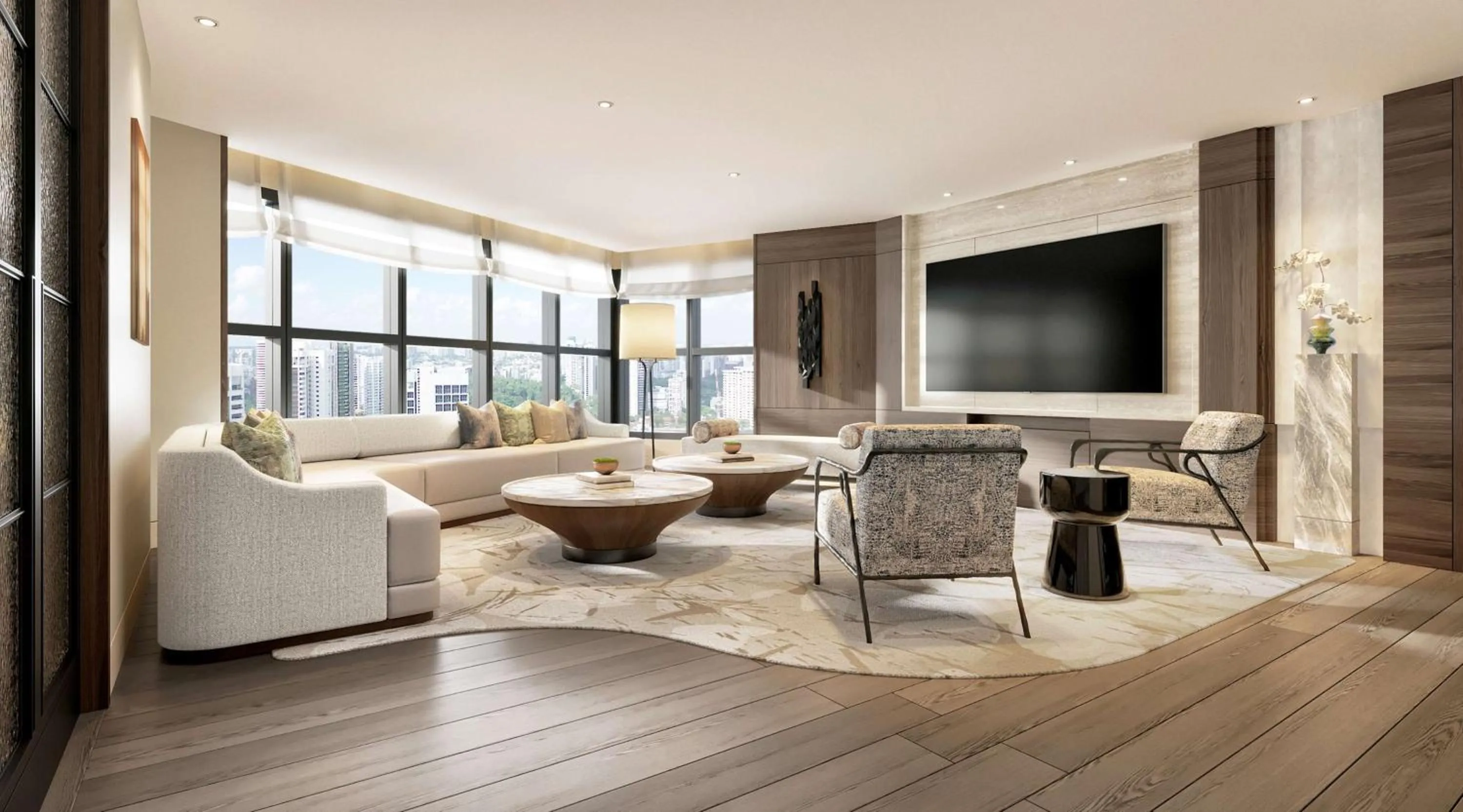 Photo of the whole room in Conrad Centennial Singapore