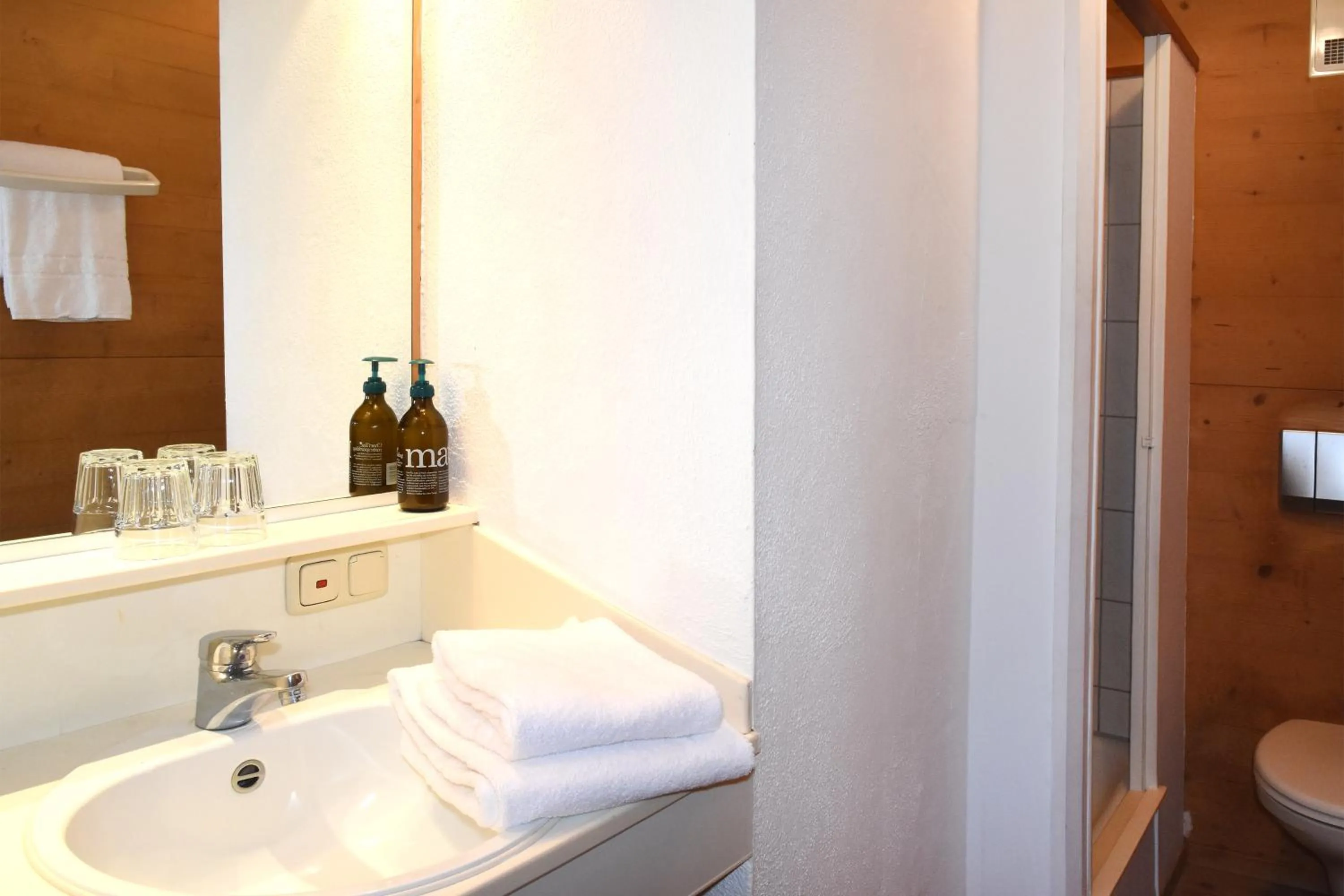 Bathroom in Alps Hostel