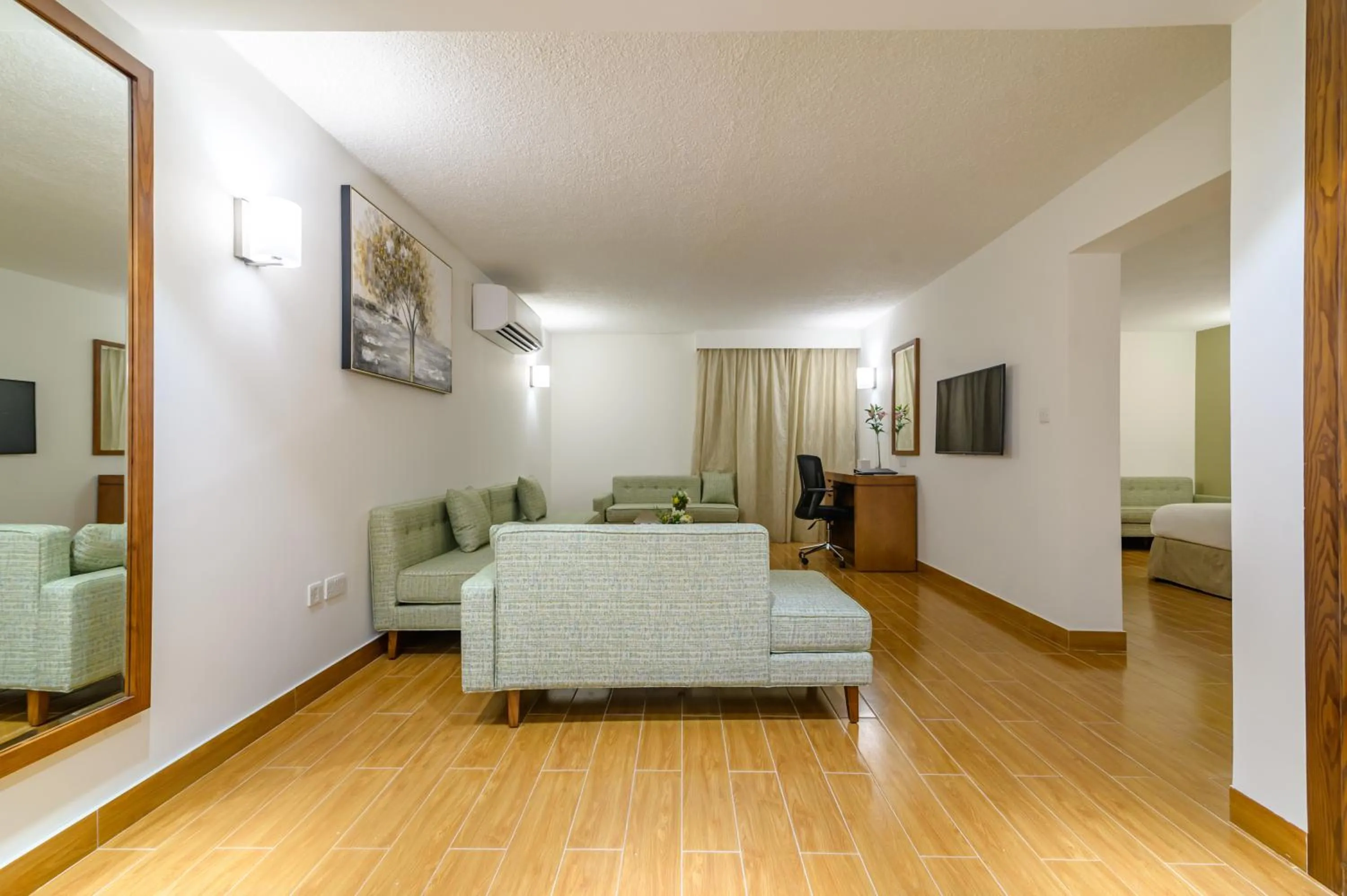 Living room in Dhafra Beach Hotel