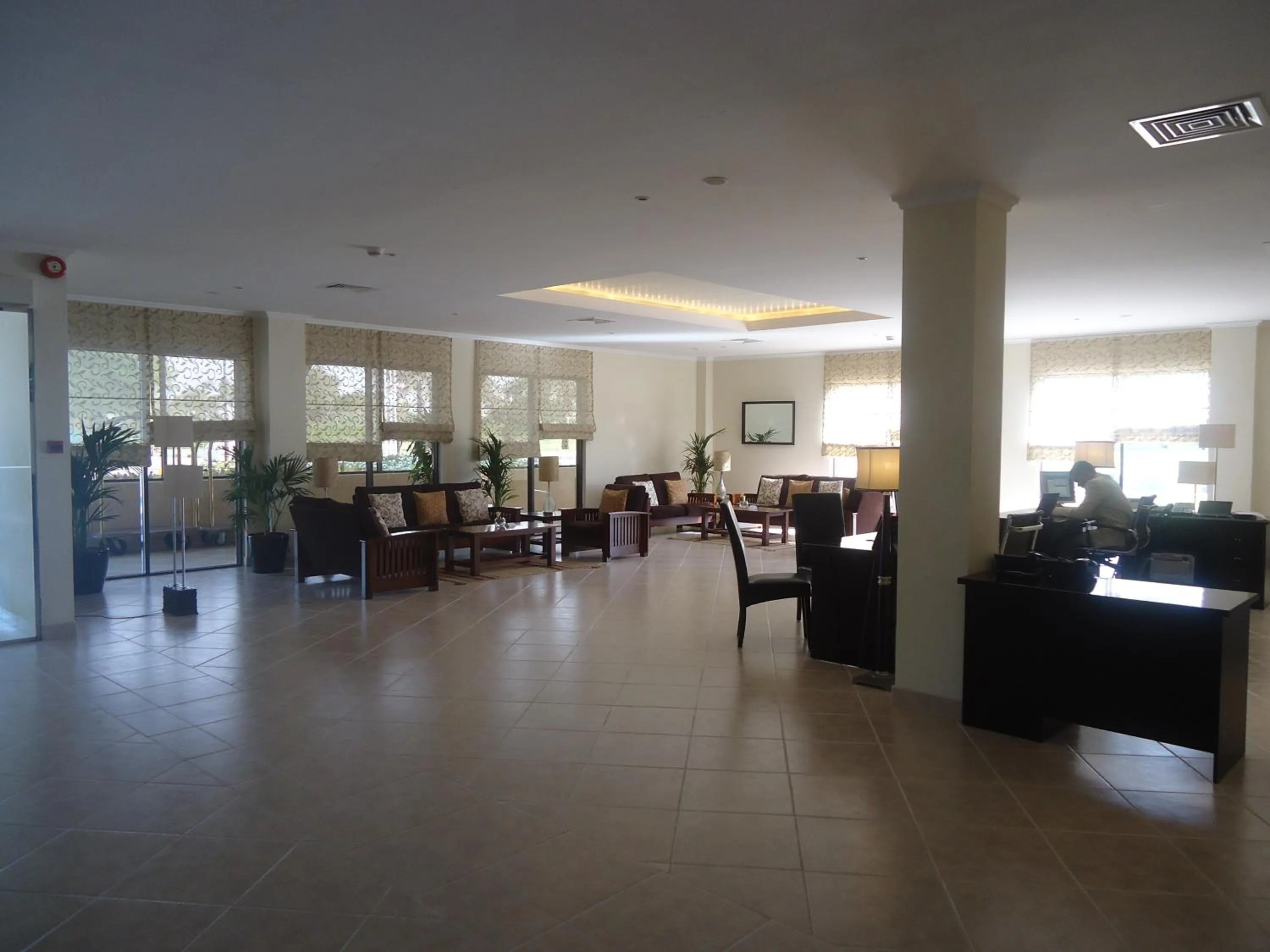 Lobby or reception in Dhafra Beach Hotel