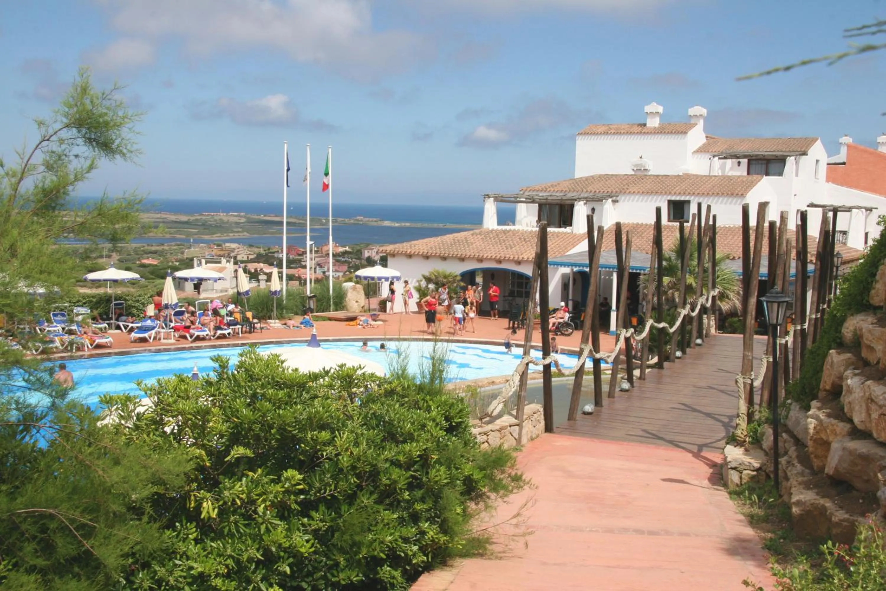 Pool view in Stintino Country Paradise - Resort & Villas