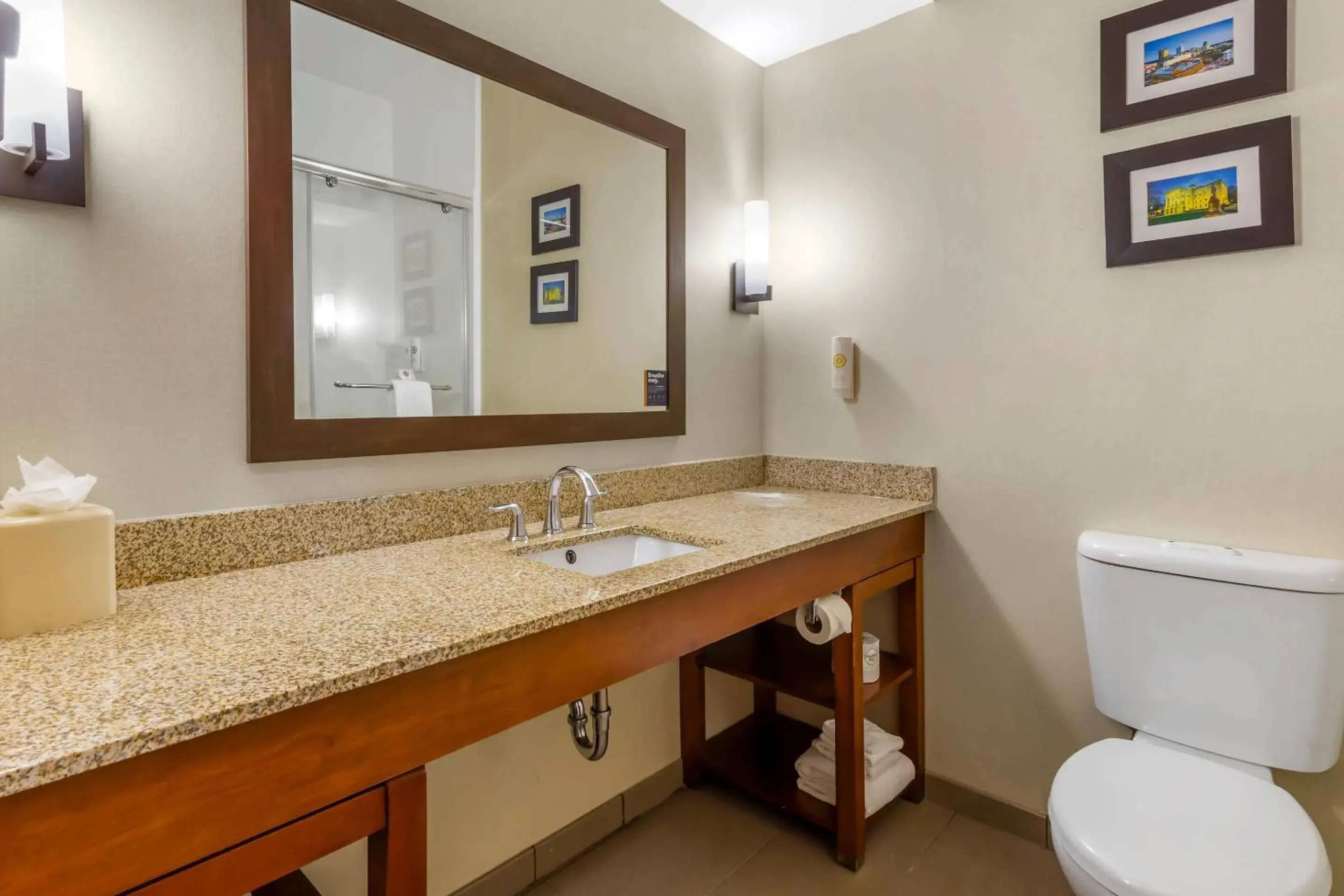 Bedroom in Comfort Suites Raleigh Walnut Creek Bedroom in Comfort Suites Raleigh Walnut Creek