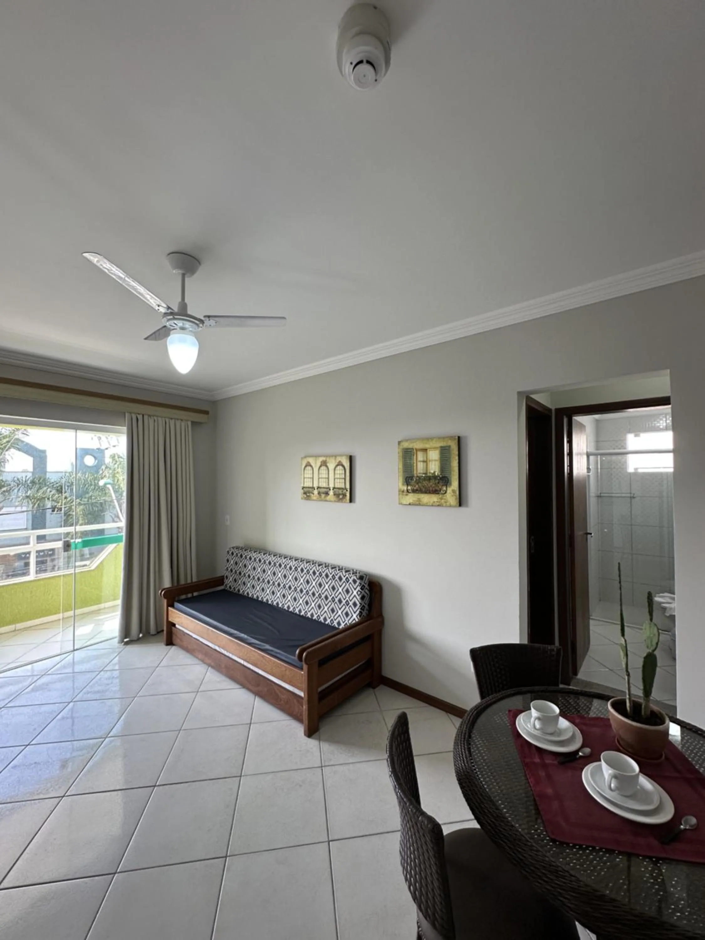 Kitchen or kitchenette in Pousada Brisa do Mar